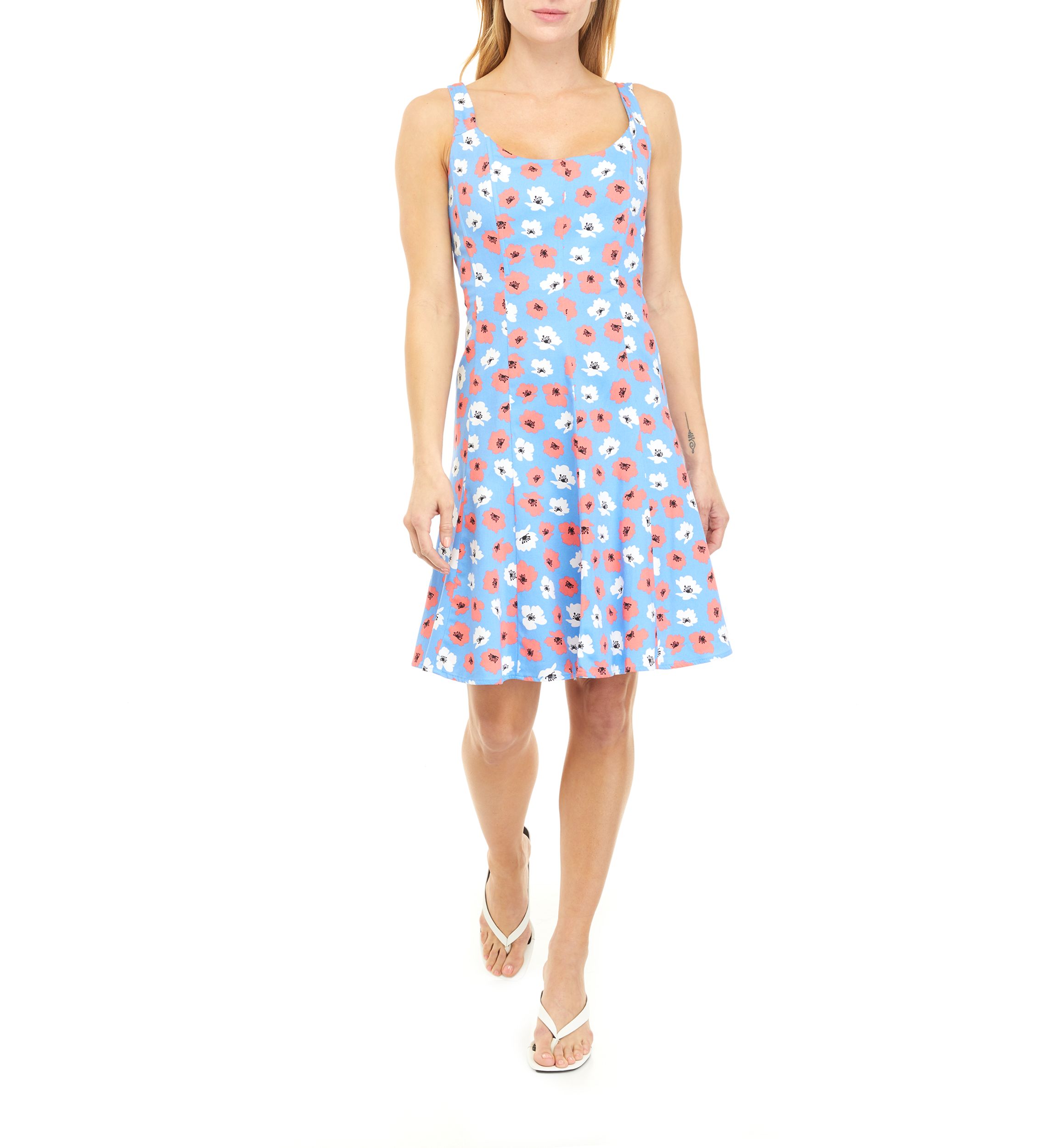 Womens Printed Aster Dress