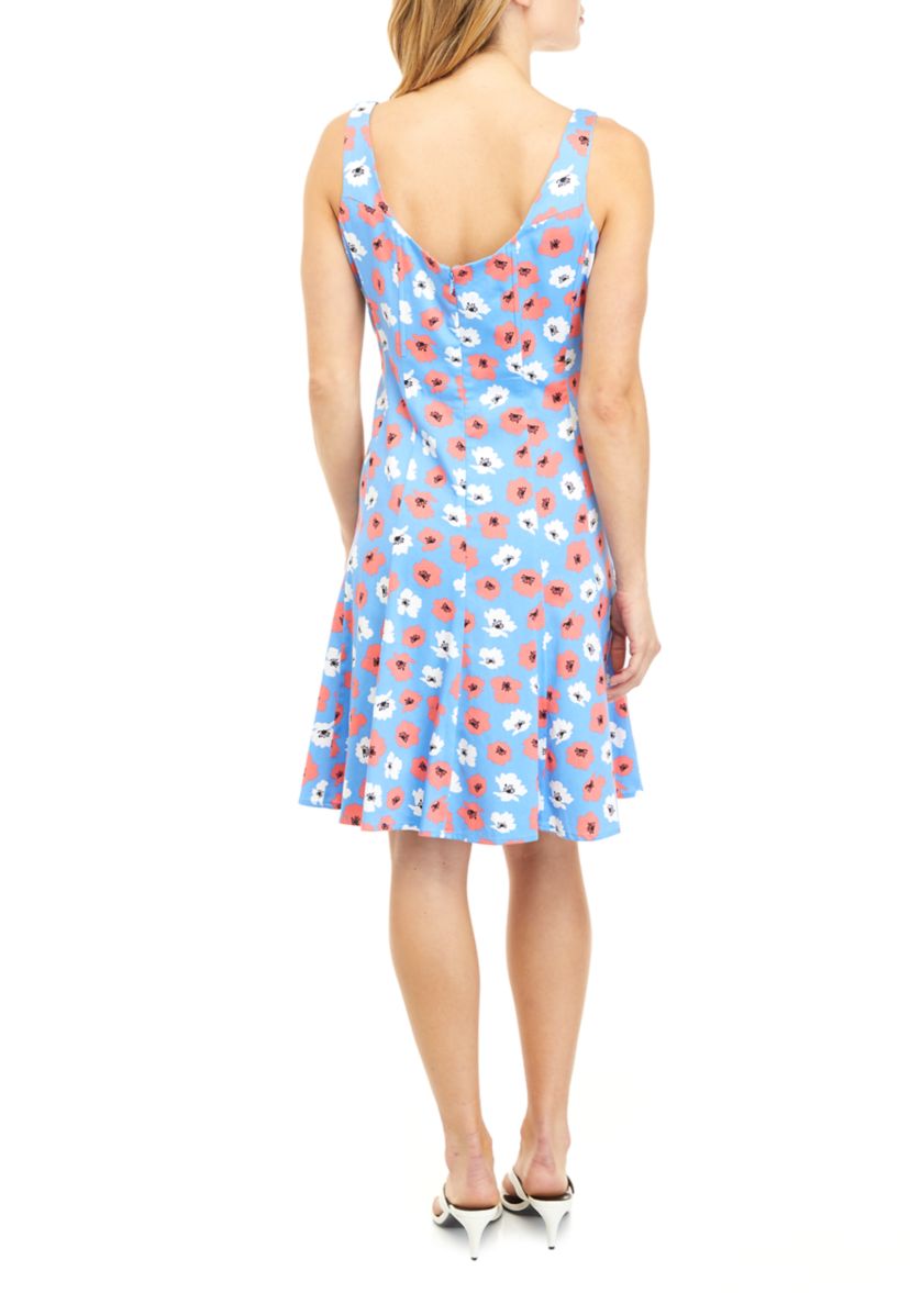 Womens Printed Aster Dress