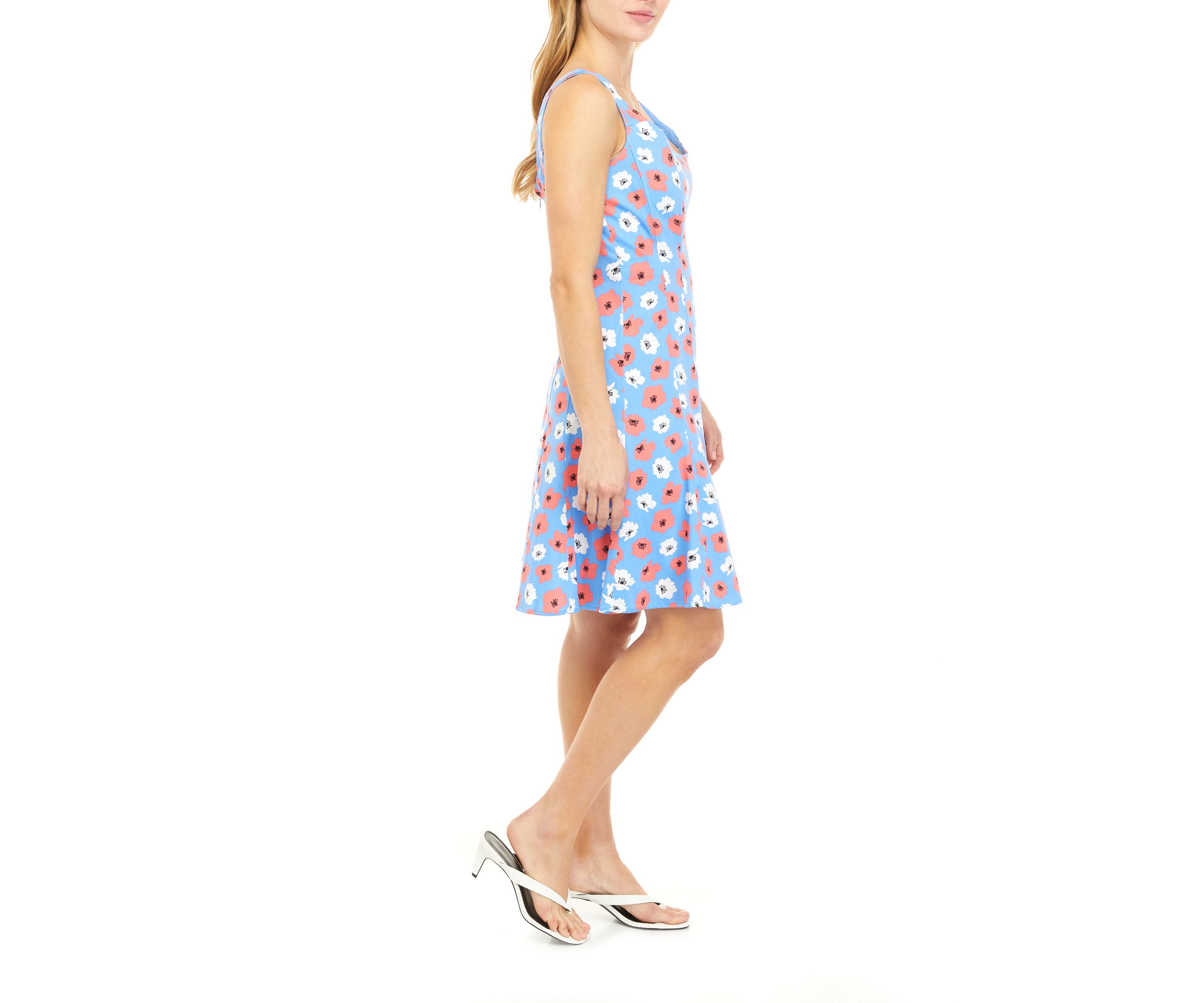 Womens Printed Aster Dress