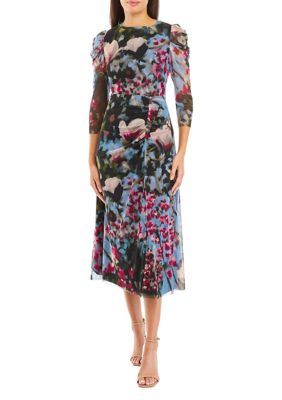 Anne Klein Women's Floral Printed Midi Dress | belk