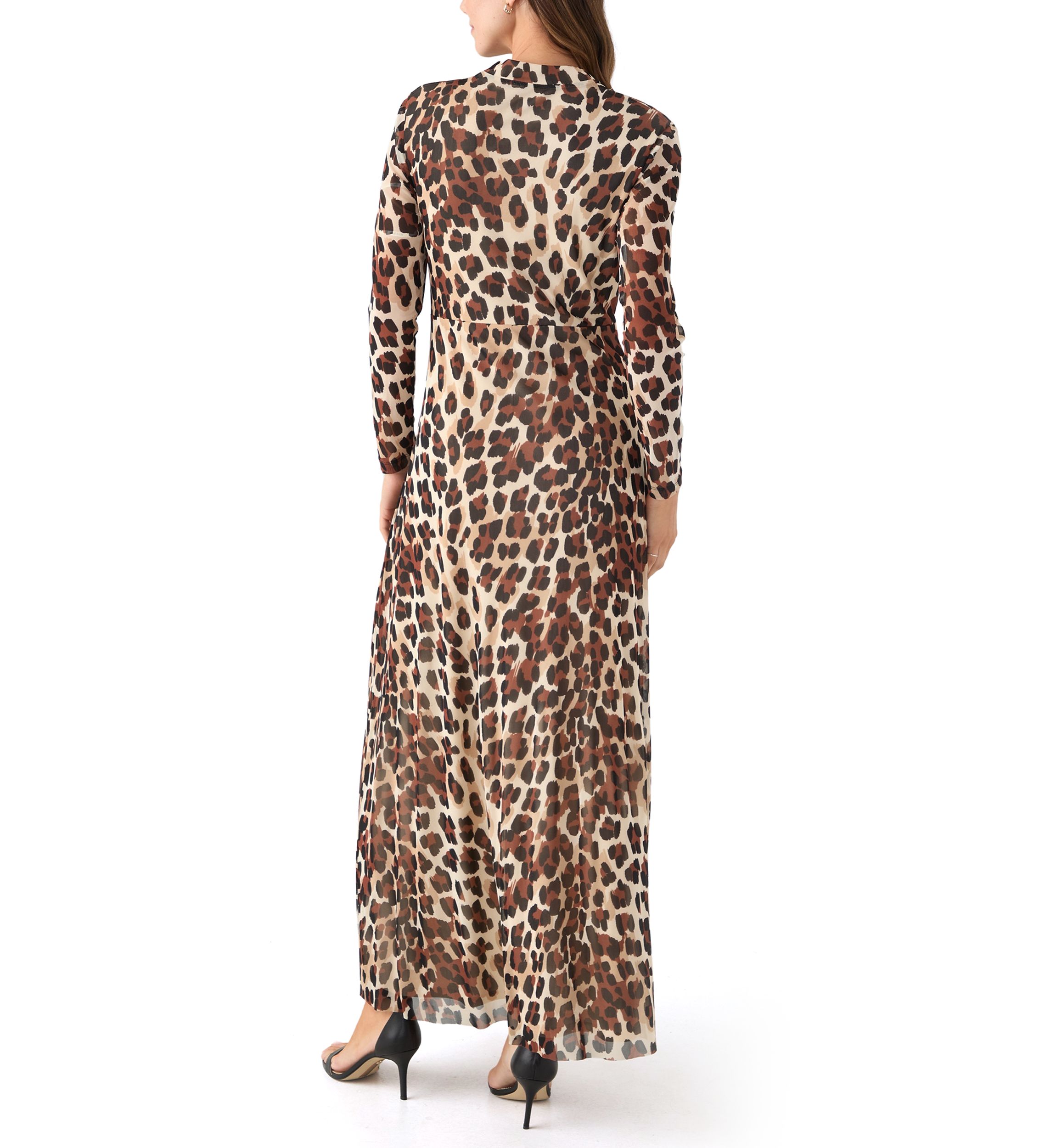Womens Twist Front Maxi Dress