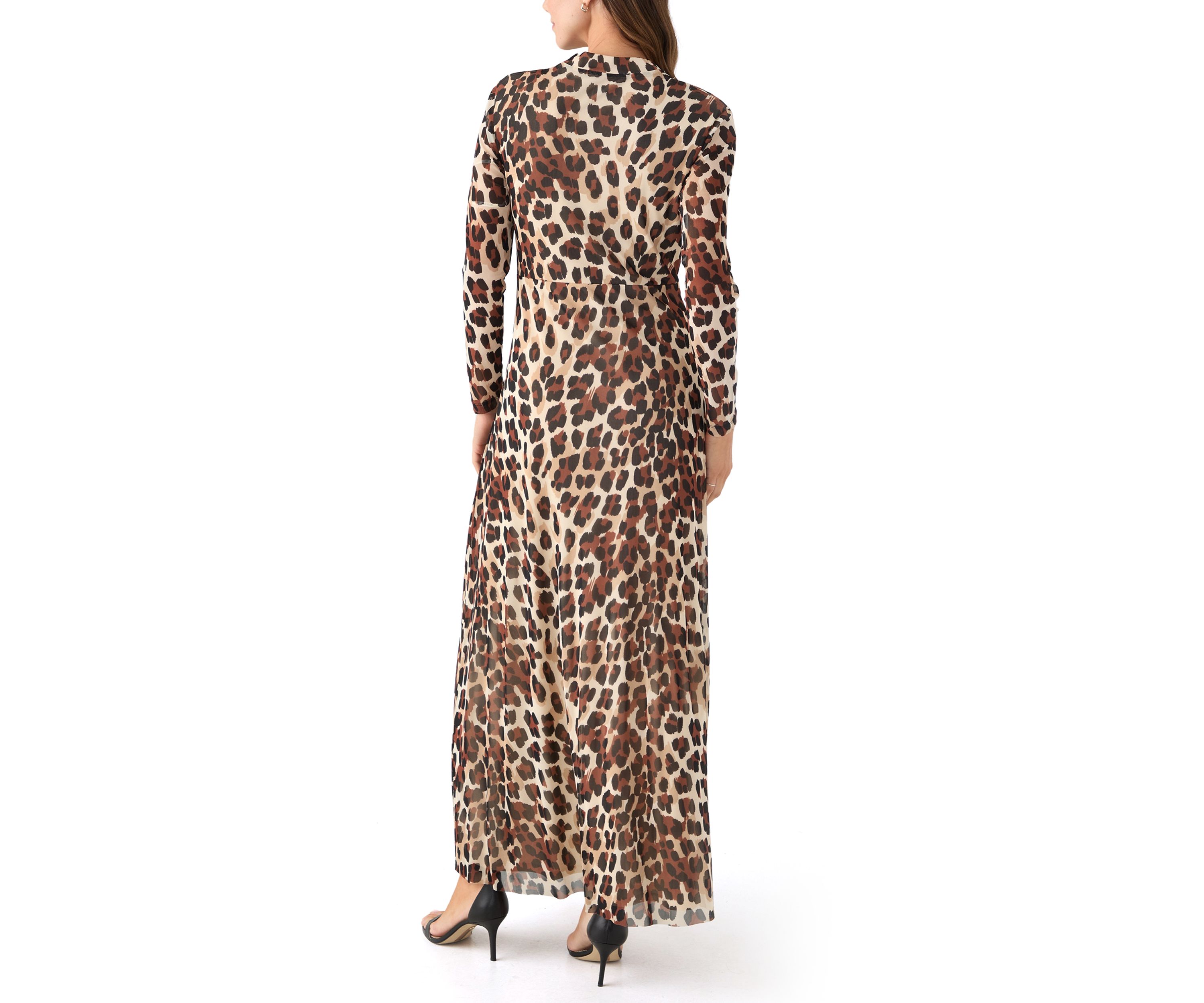 Womens Twist Front Maxi Dress