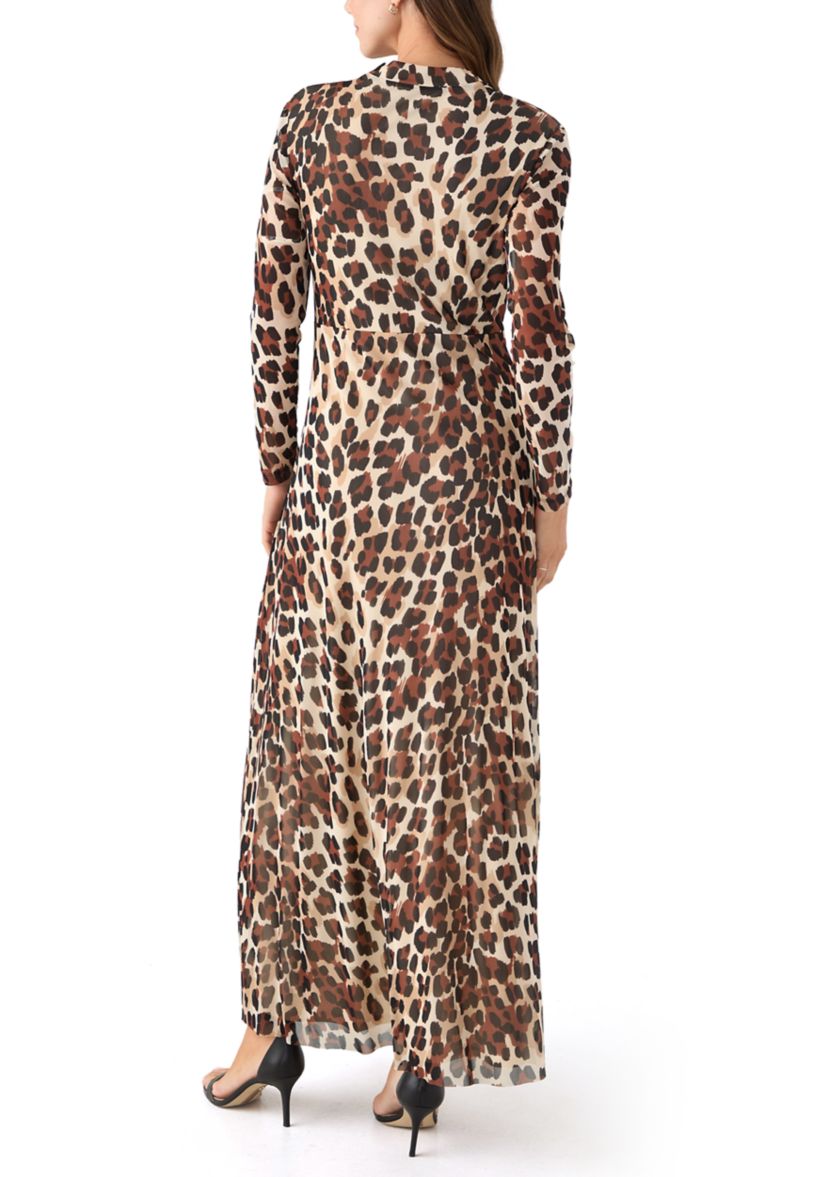 Womens Twist Front Maxi Dress