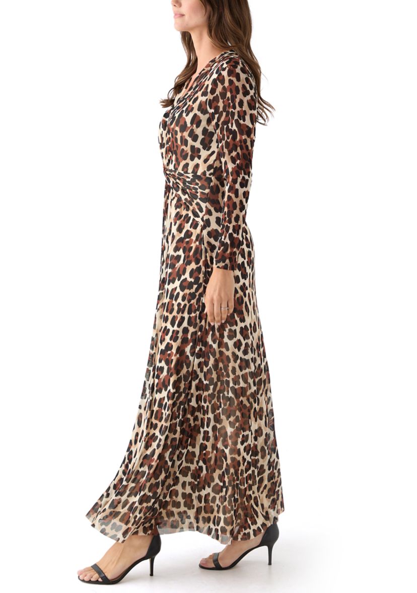 Womens Twist Front Maxi Dress