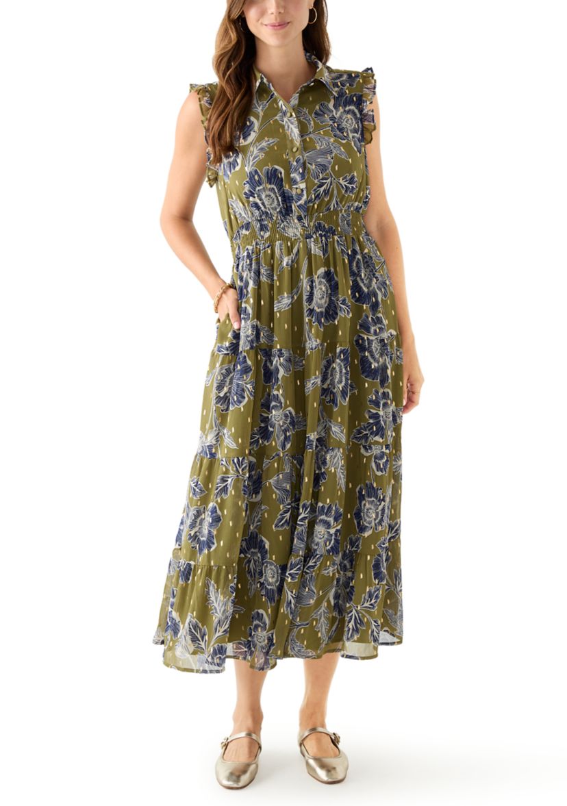 Womens Smocked Waist Dress