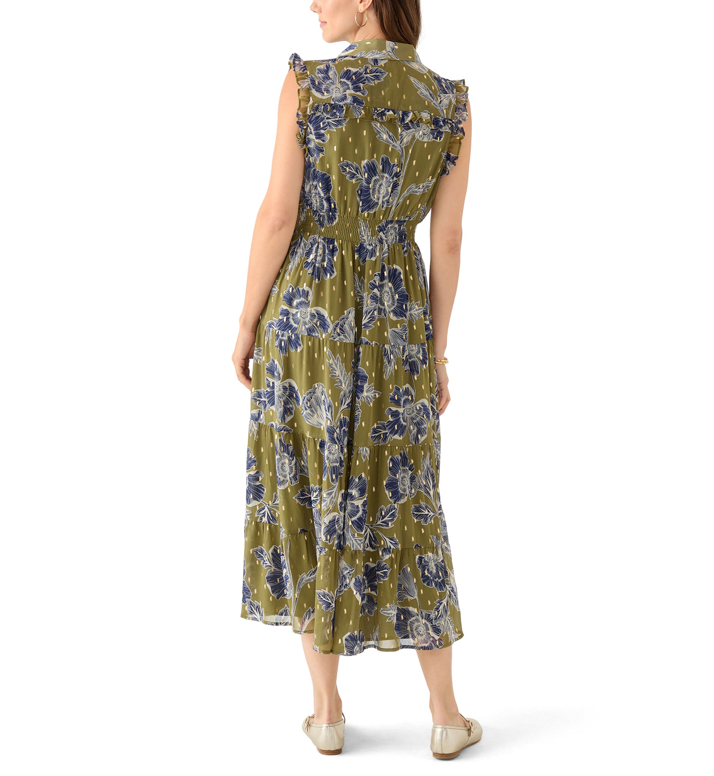 Womens Smocked Waist Dress