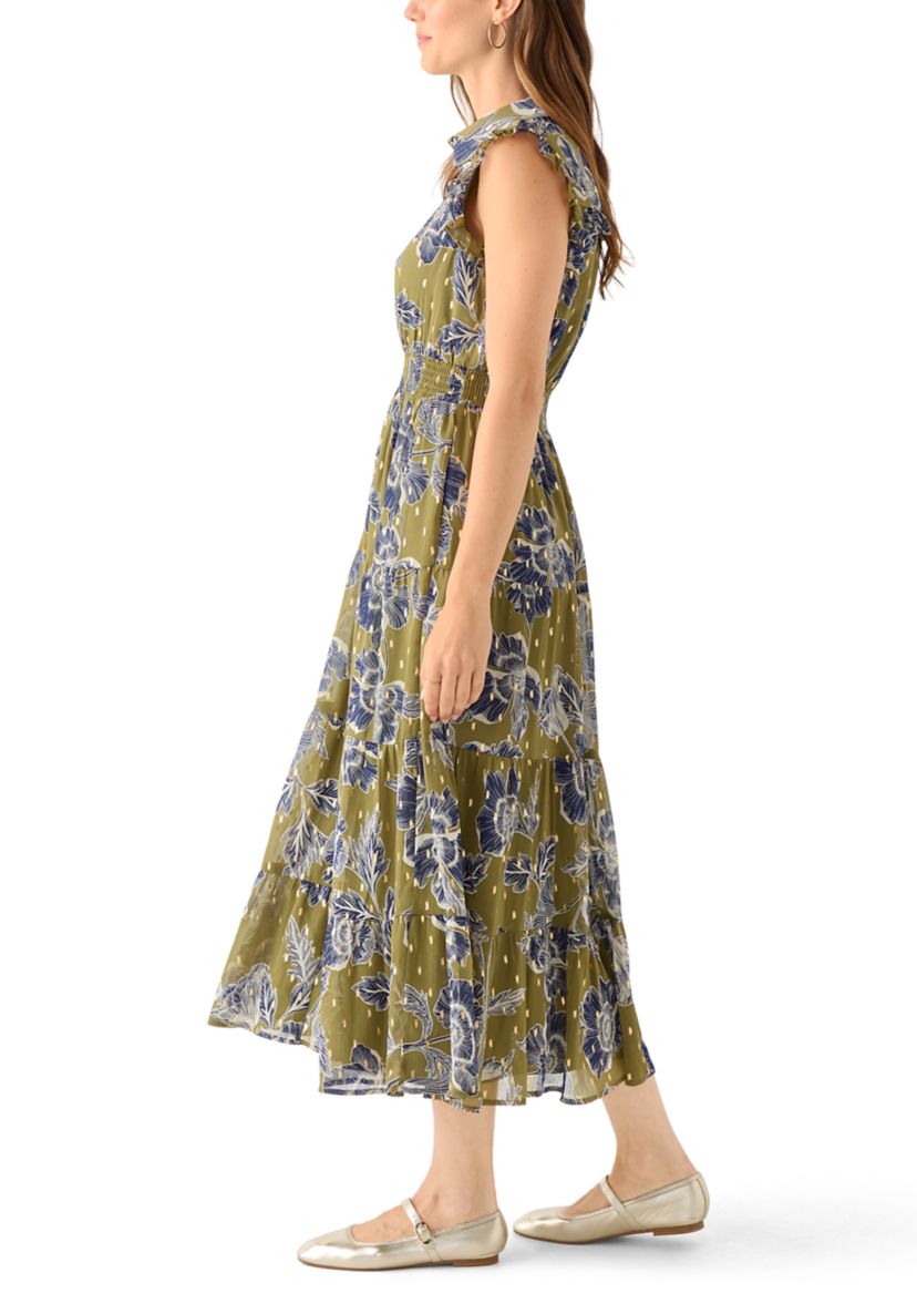Womens Smocked Waist Dress