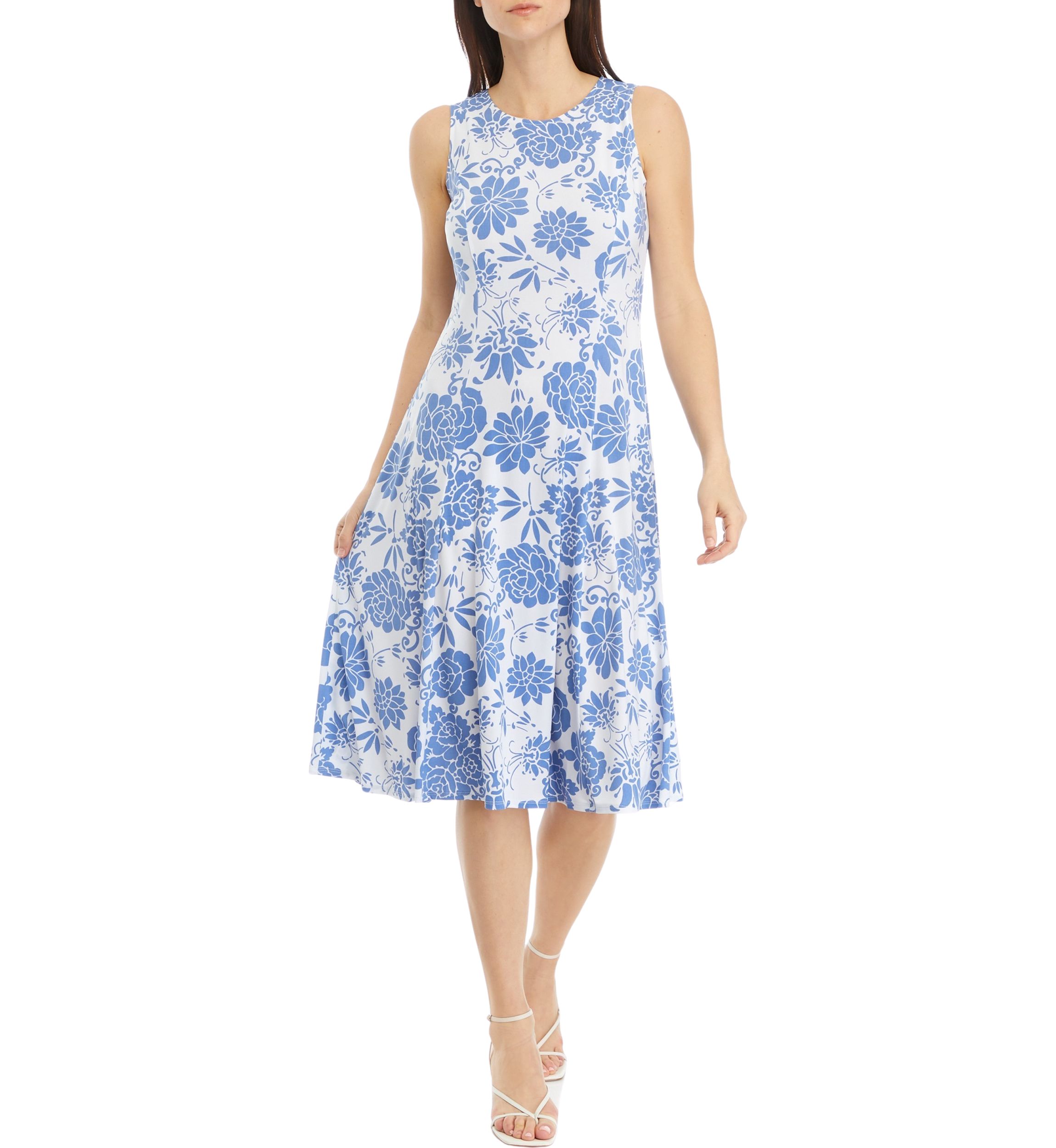 Womens Floral Print Jacket Dress
