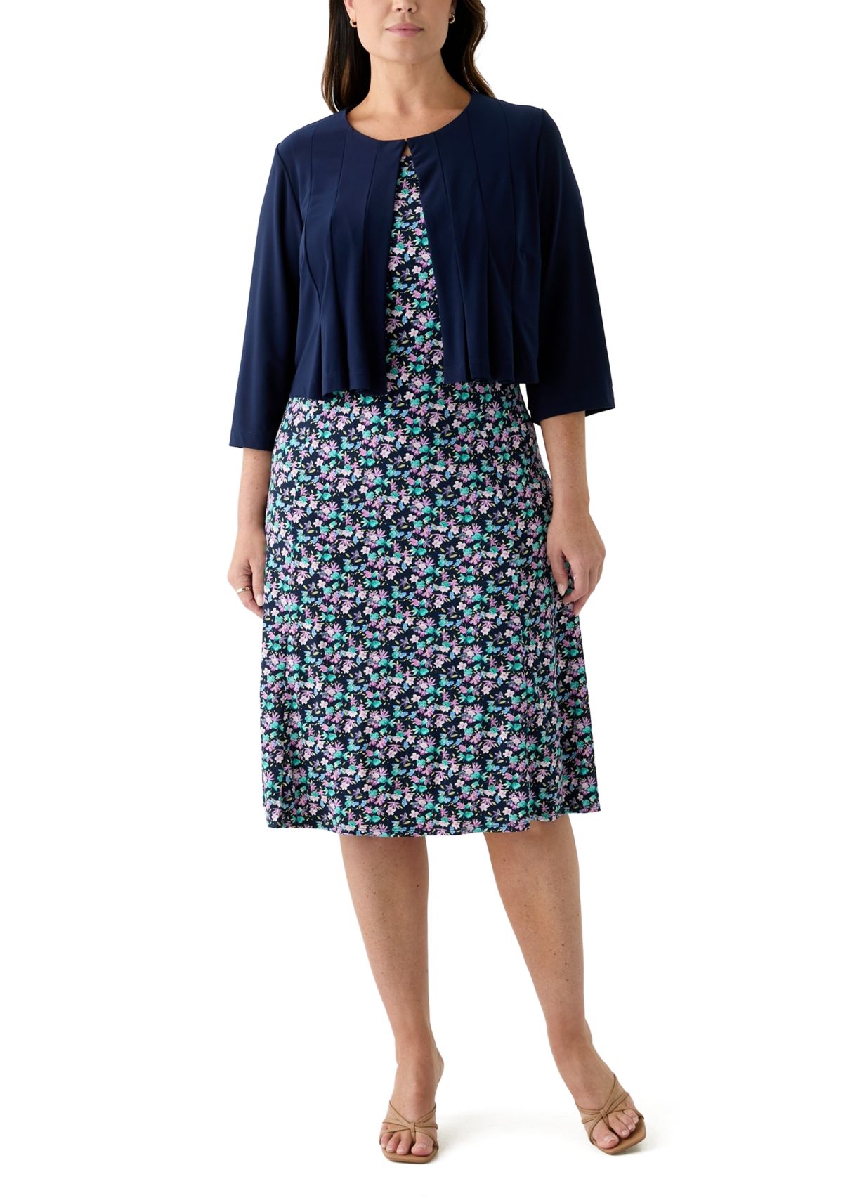 Plus Size Jacket Dress