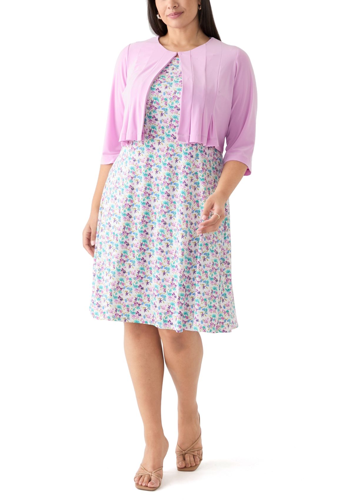 Plus Size Jacket Dress