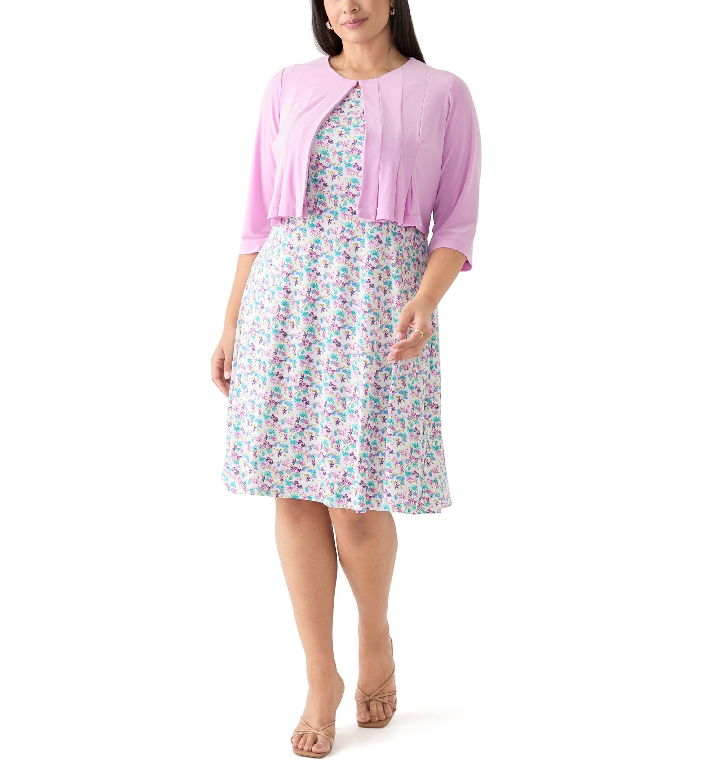 Plus Size Jacket Dress
