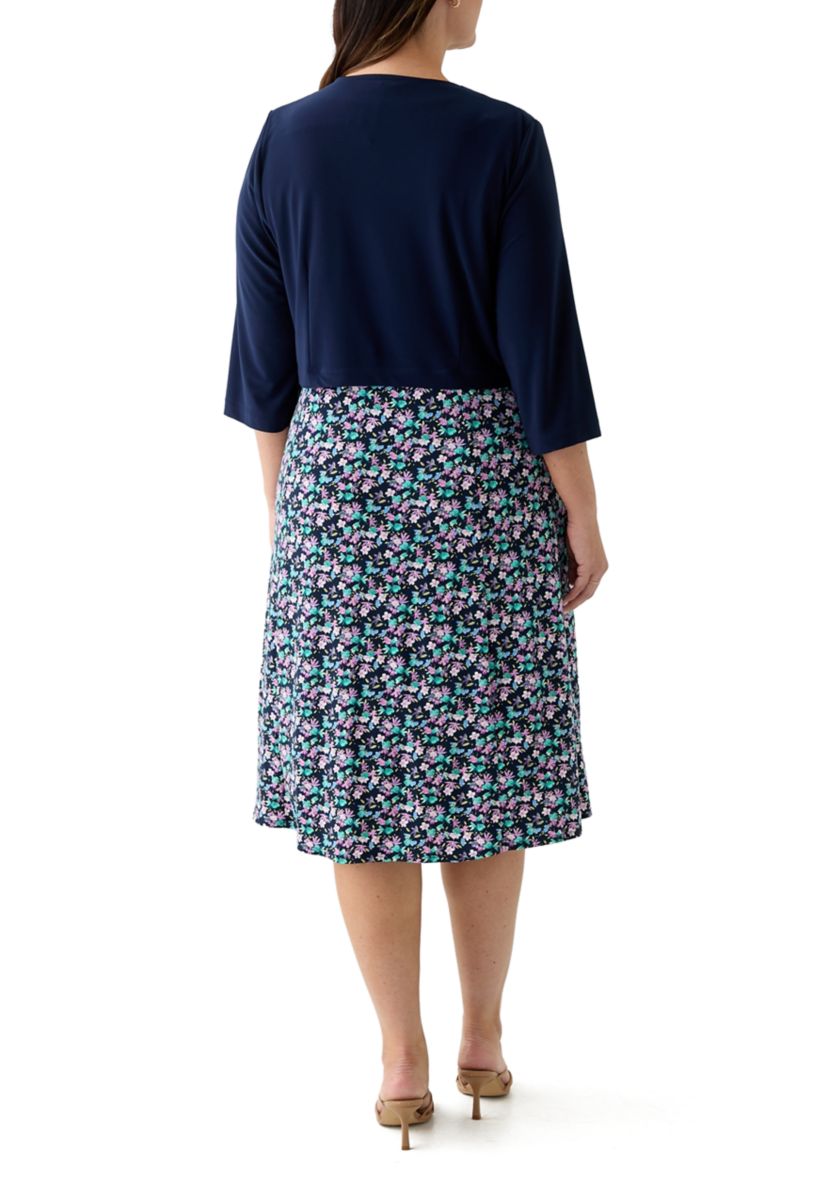 Plus Size Jacket Dress