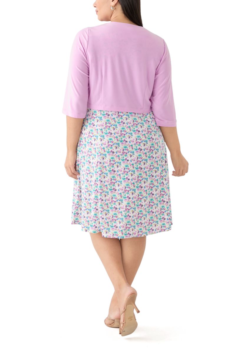 Plus Size Jacket Dress