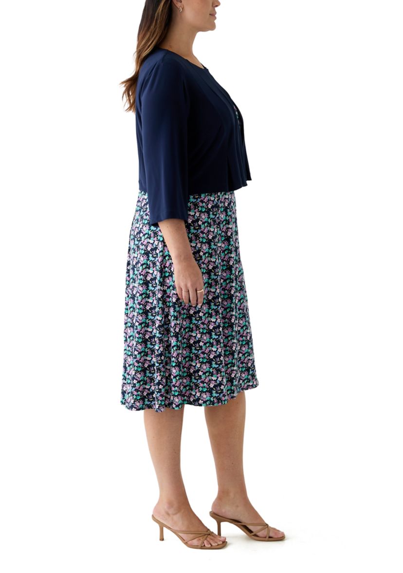 Plus Size Jacket Dress