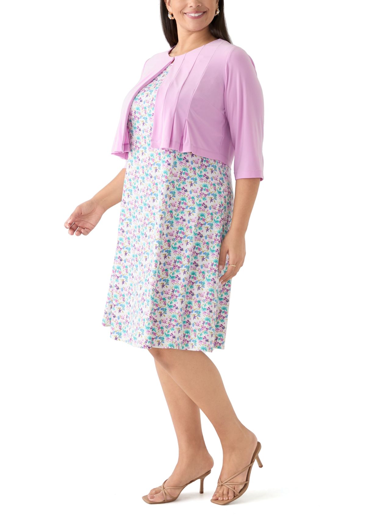 Plus Size Jacket Dress