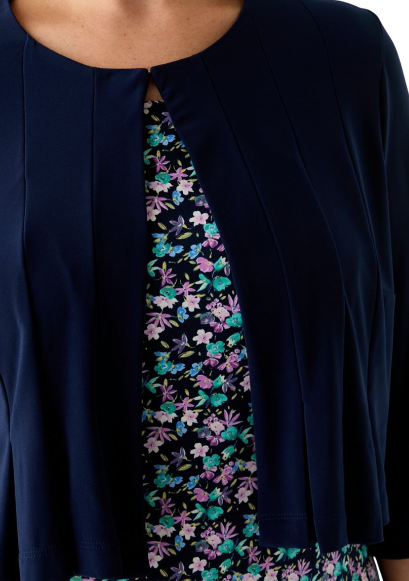 Plus Size Jacket Dress