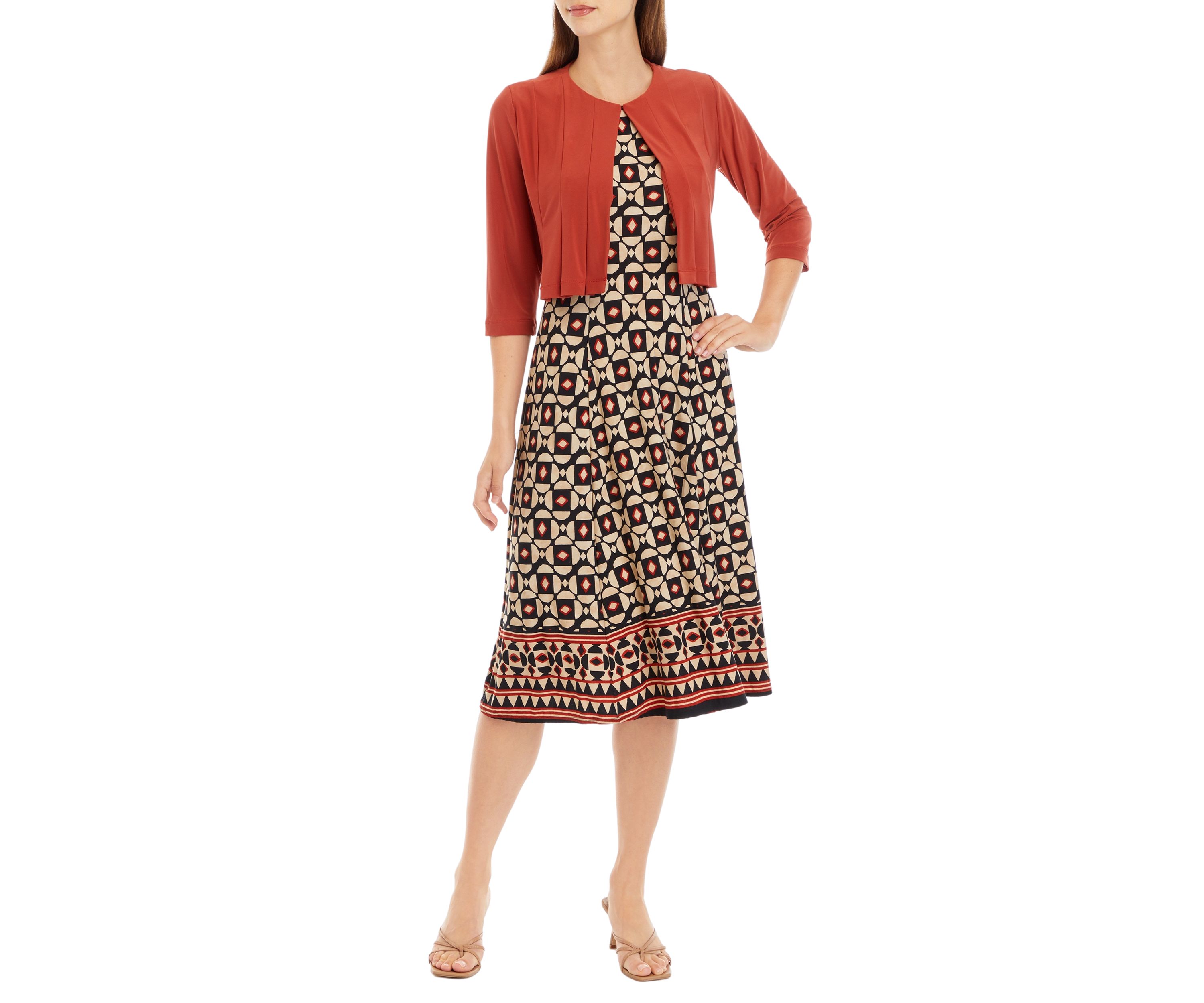 	  Womens Jacket Dress 
