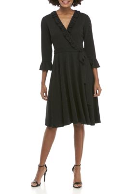 belk wrap dress