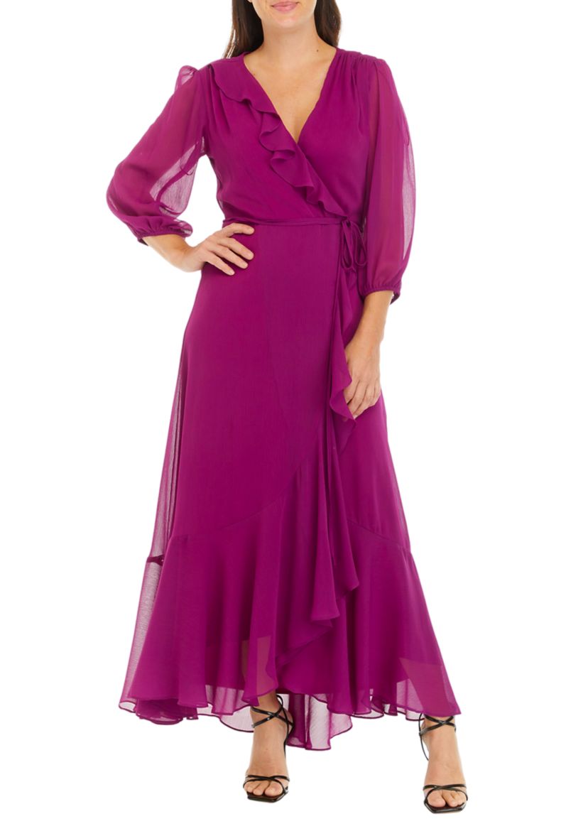 Womens Mesh V-Neck Fit and Flare Dress
