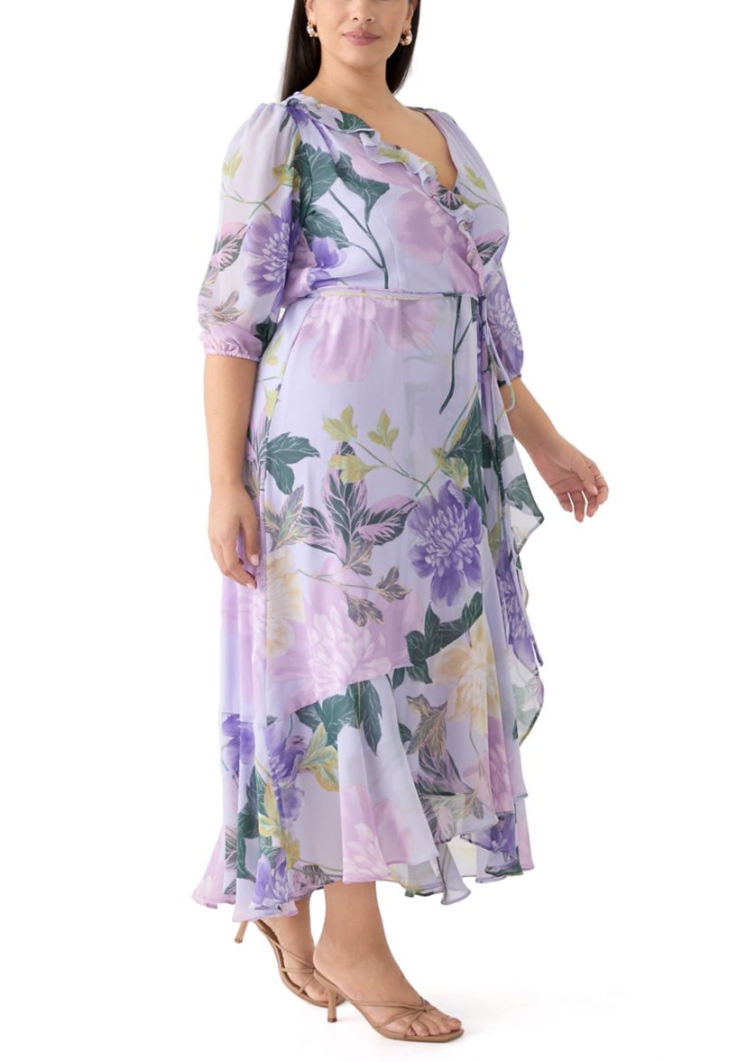Womens Floral Maxi Dress