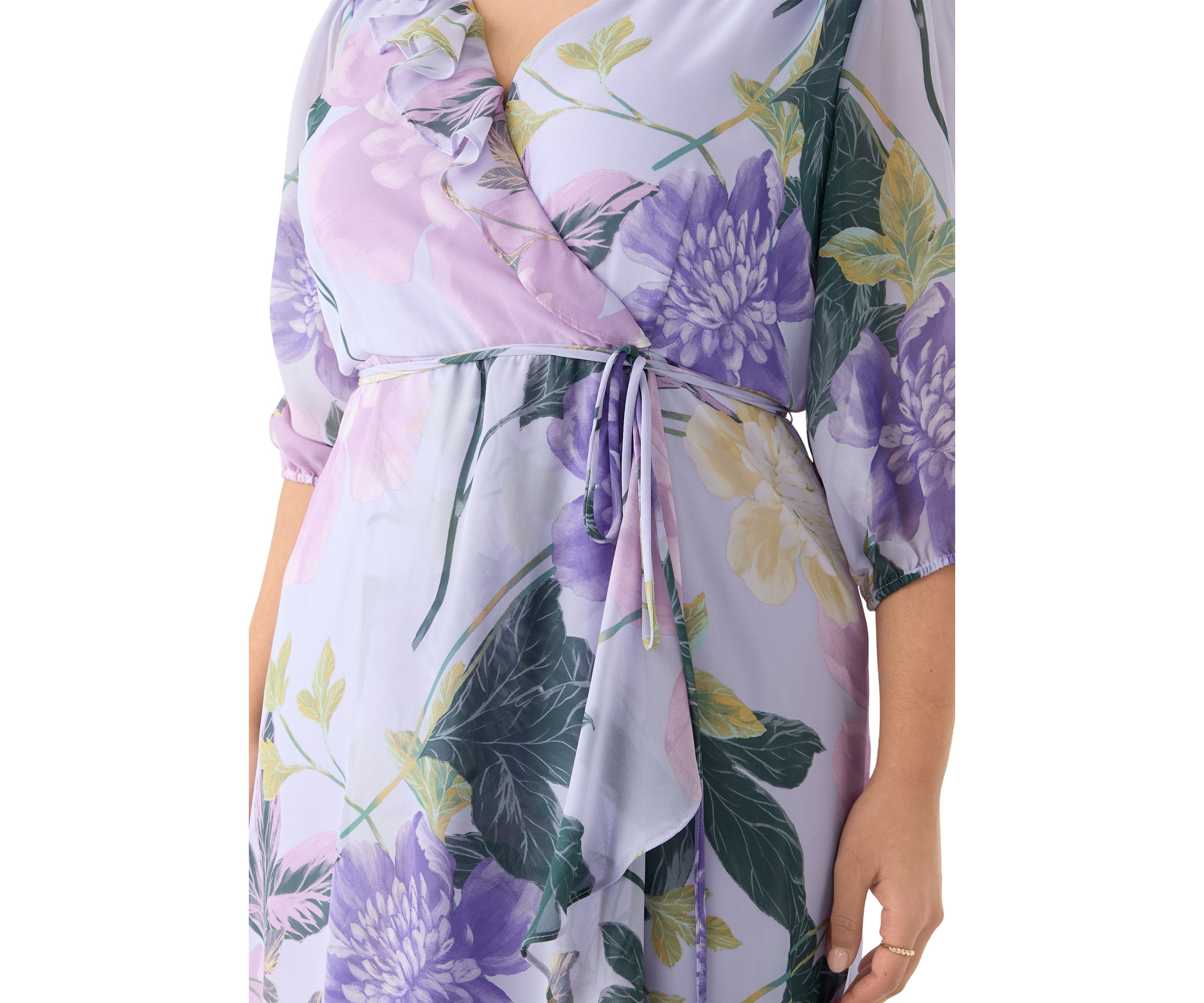 Womens Floral Maxi Dress