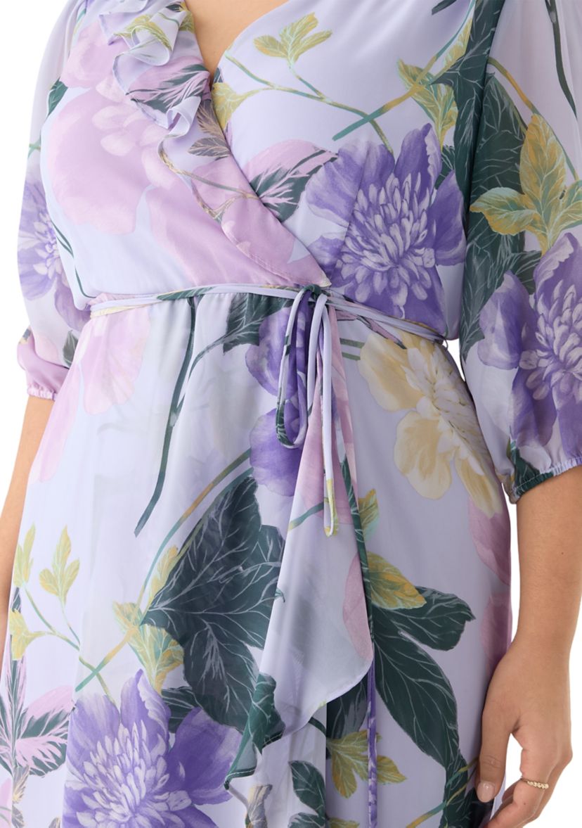 Womens Floral Maxi Dress
