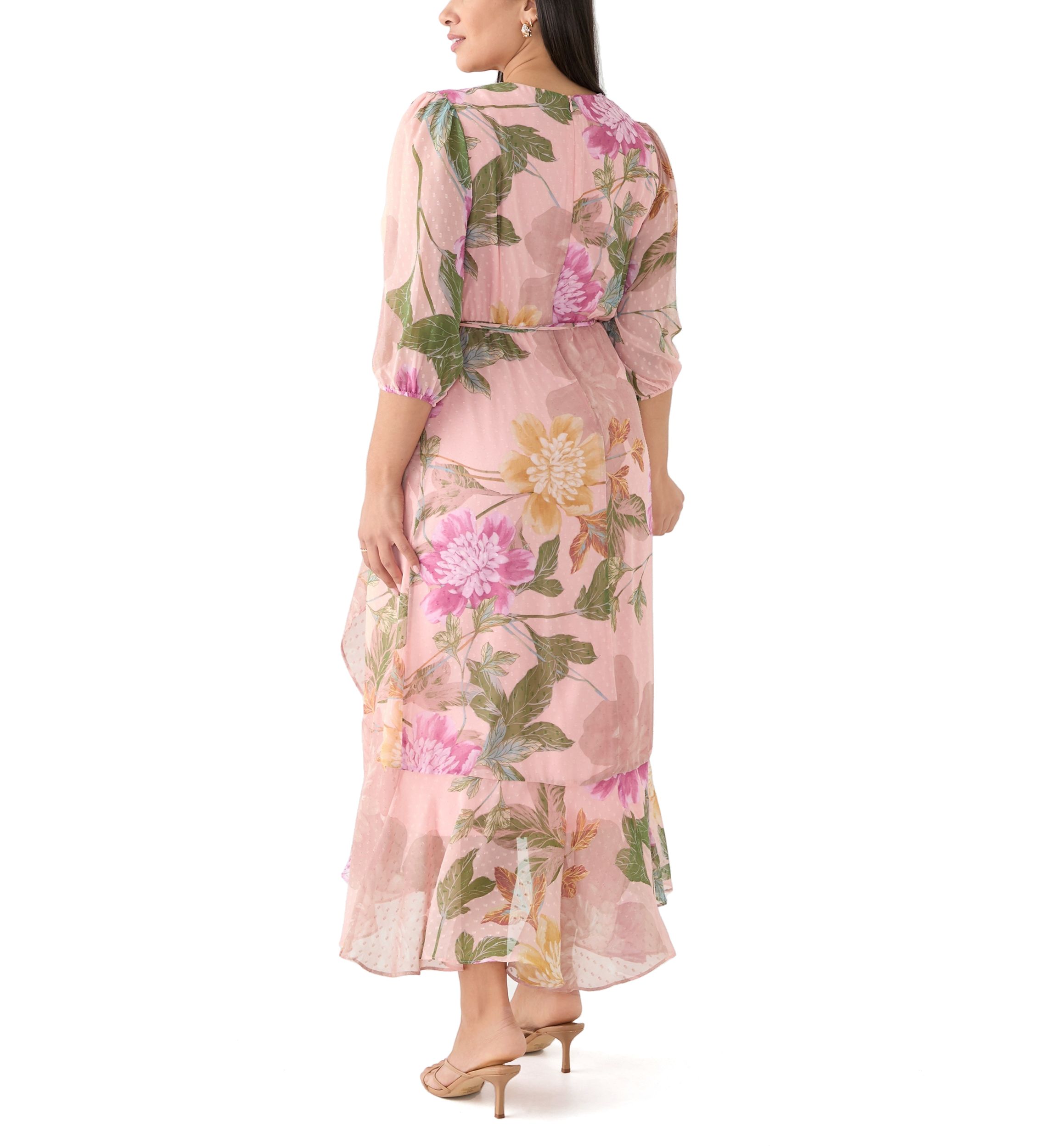 Plus Size Floral Maxi Dress