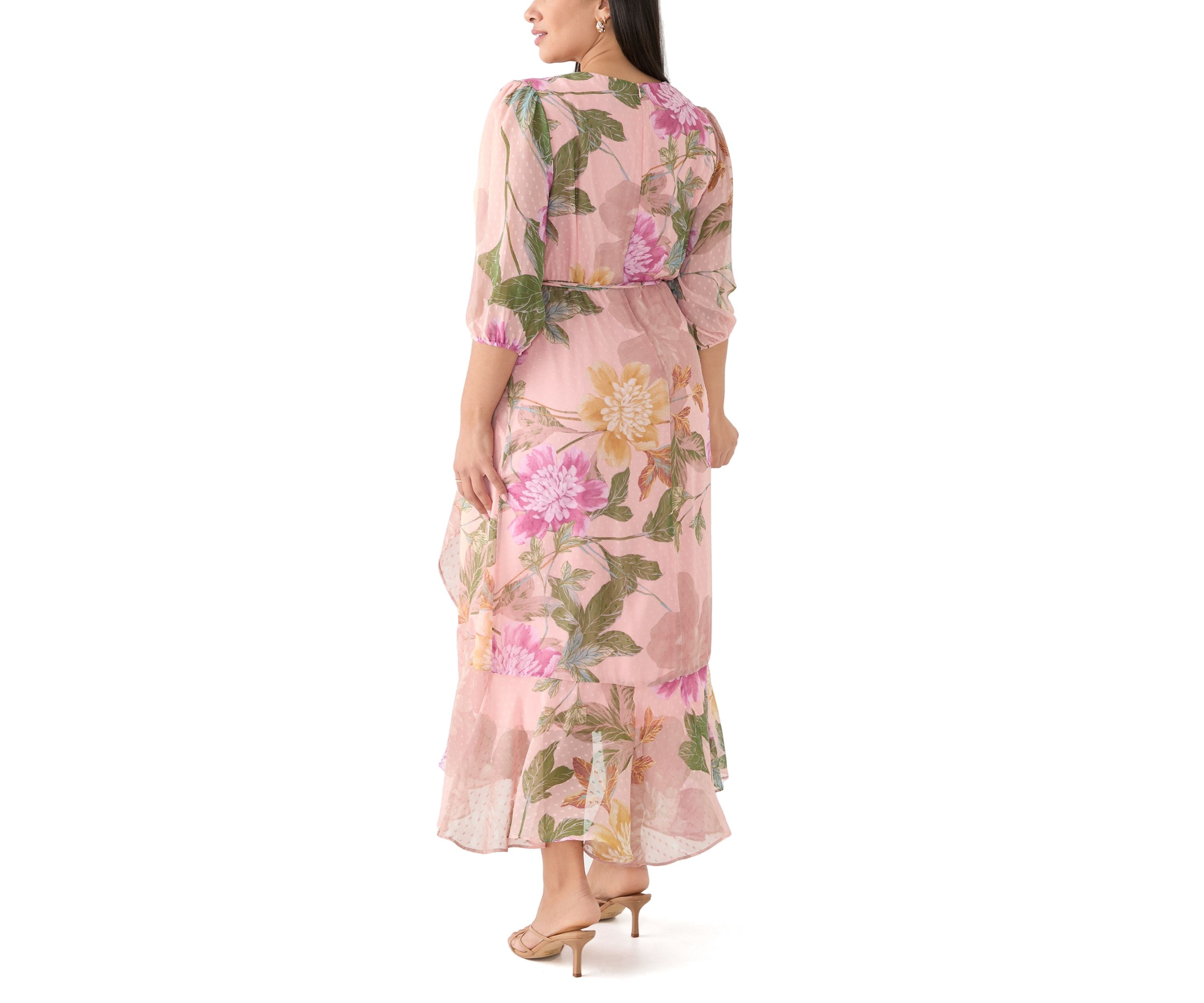 Plus Size Floral Maxi Dress