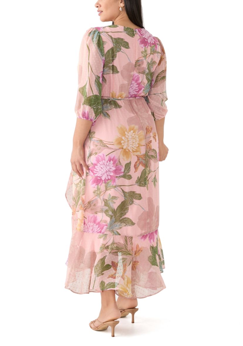 Plus Size Floral Maxi Dress