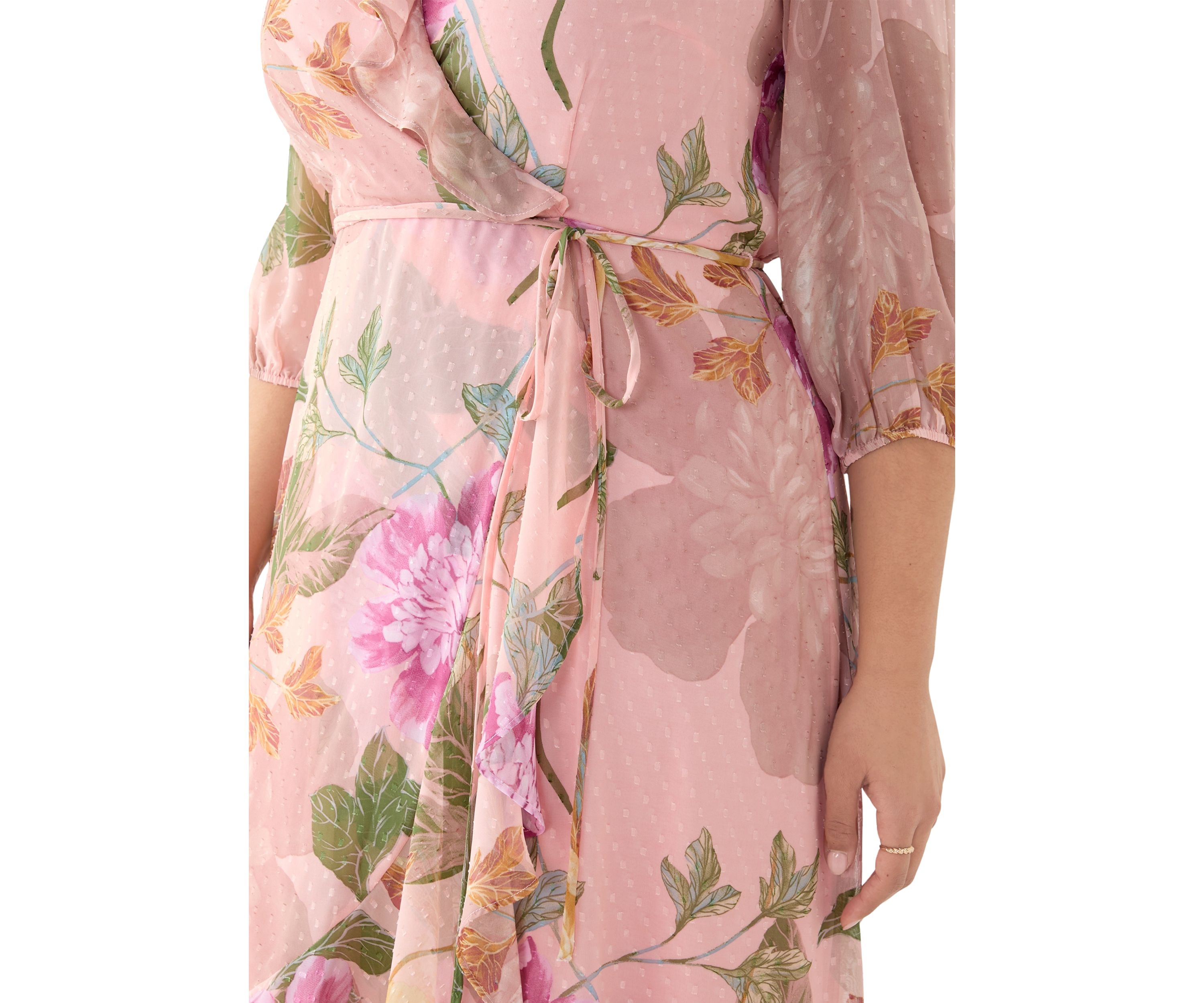 Plus Size Floral Maxi Dress