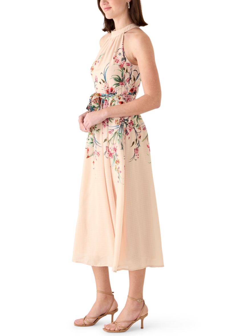 pleated one shoulder midi dress Pleated One Shoulder Midi Dress