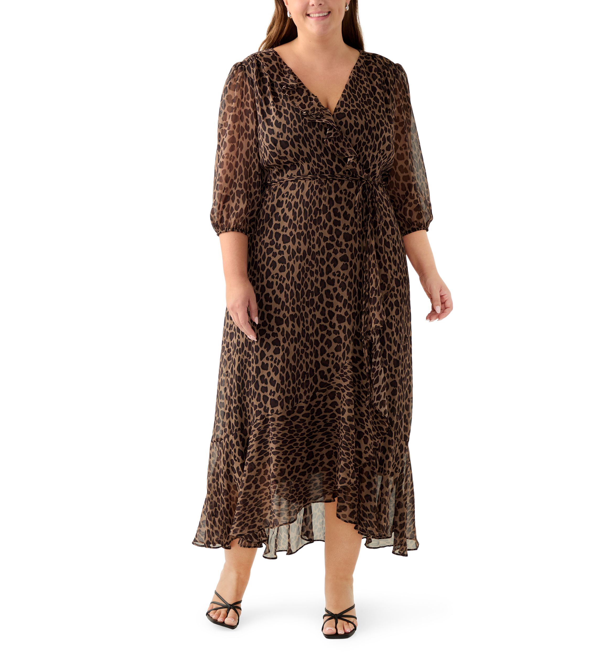 belk brown dress LONG BROWN KNIT DRESS