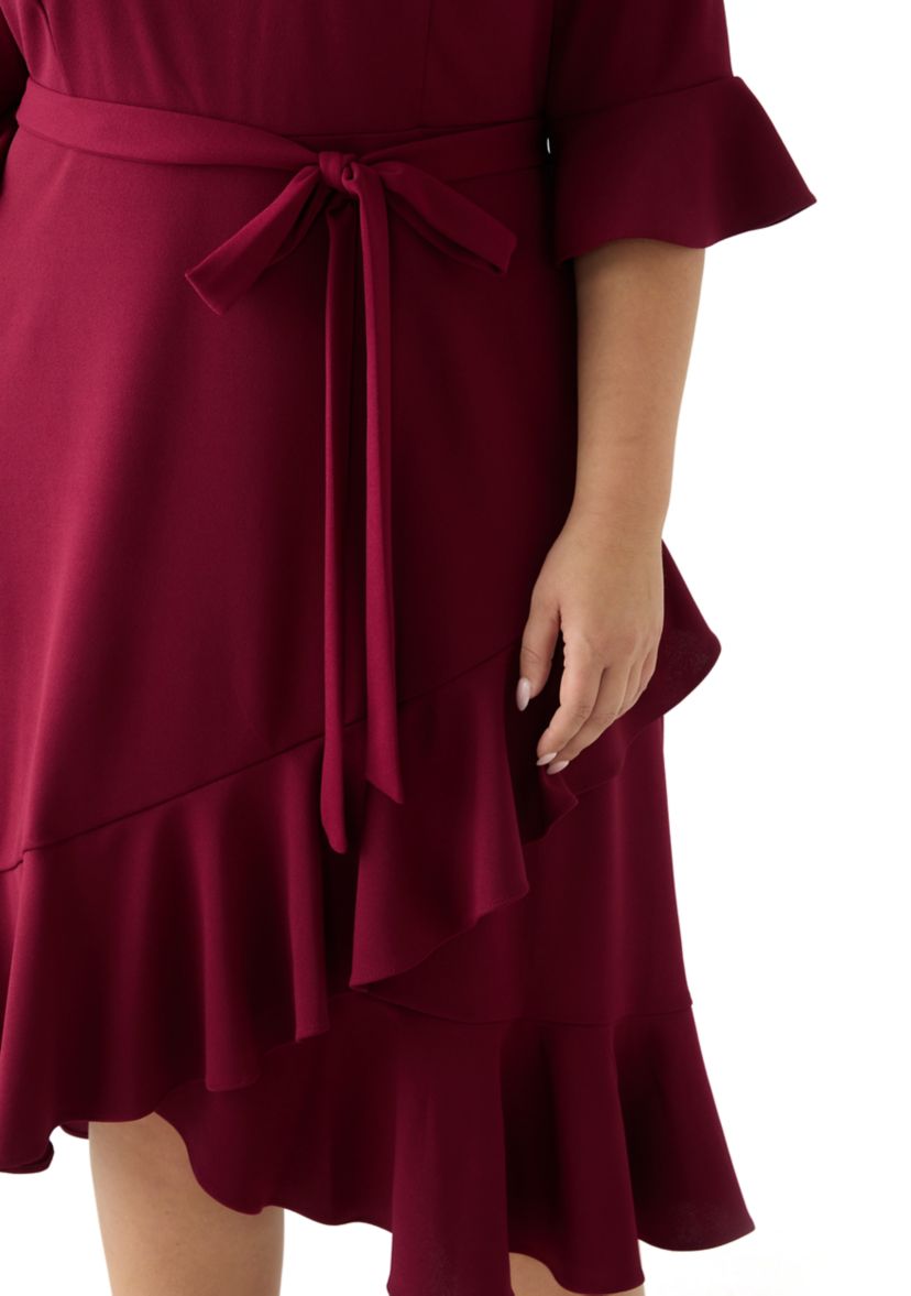 Plus Size Bell Sleeve Dress