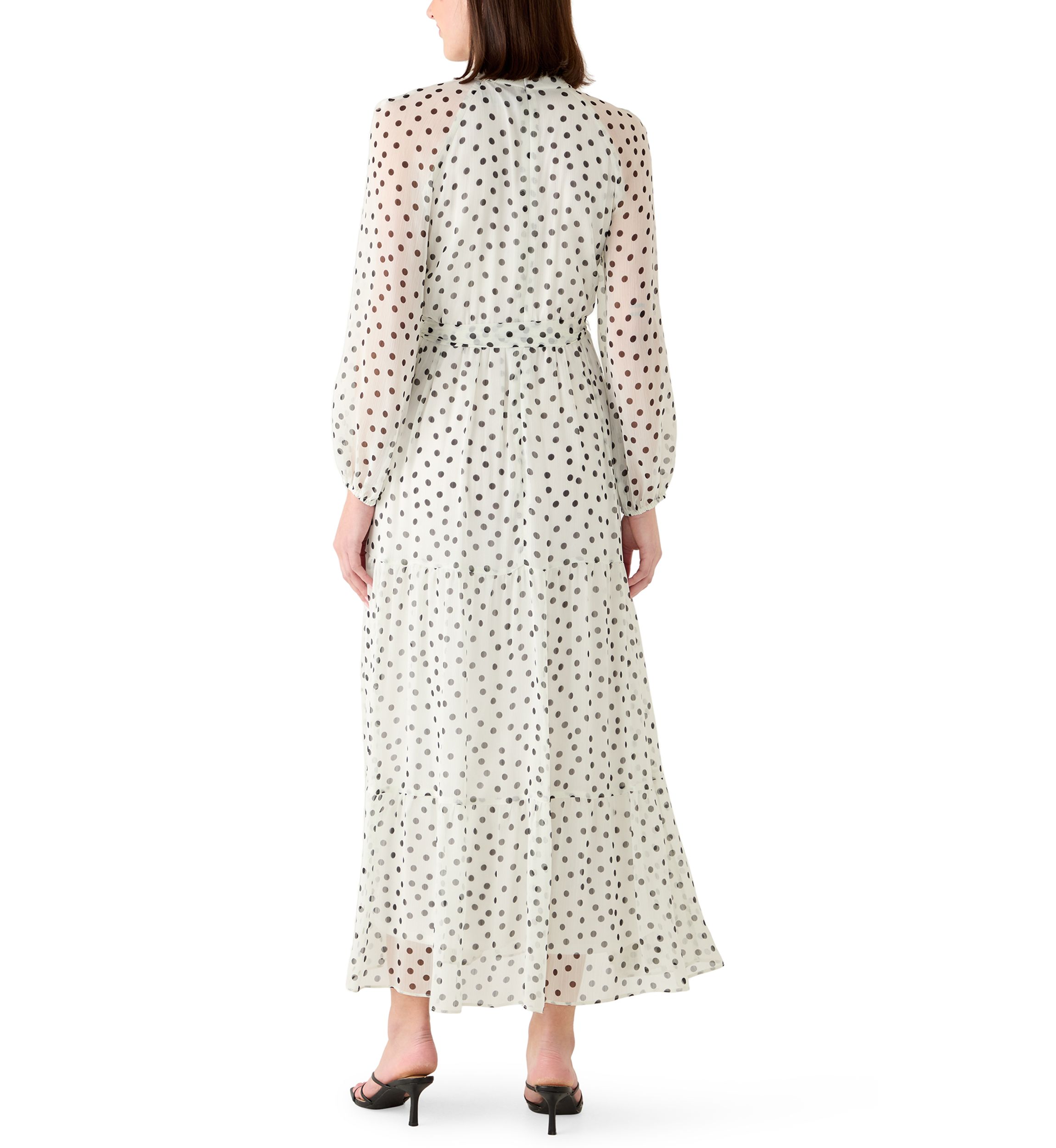 black long sleeve bell sleeve dress Black Bell Sleeve Jersey Sheath Dress main image 1
