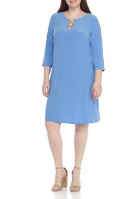 IVY ROAD Plus Size Trapeze Dress | belk