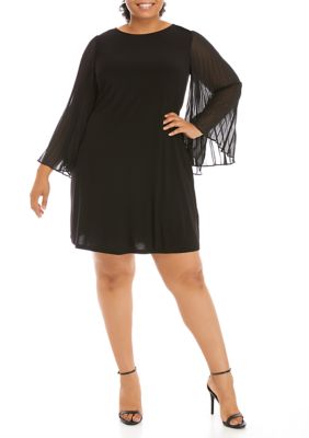 Belk plus size outlet black dresses