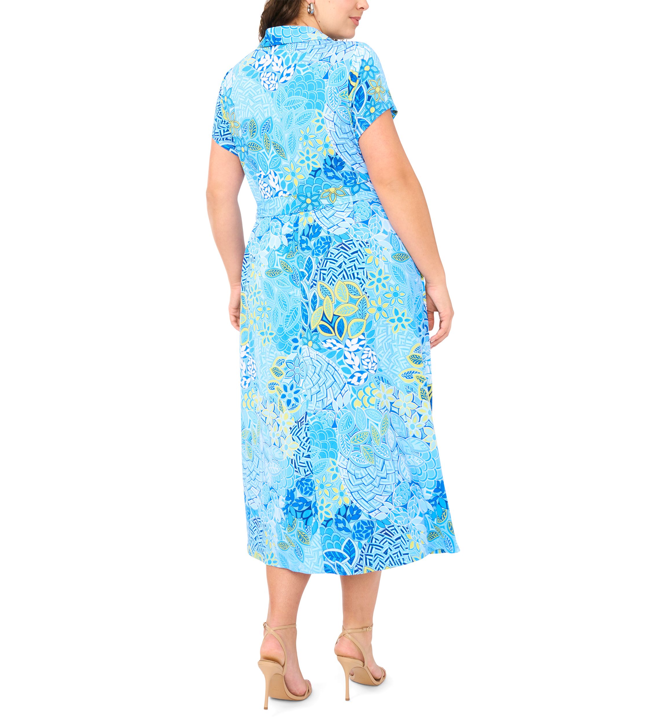 sachin and babi light blue dress Riforla Women Plus Size Cold Shoulder Overlay Asymmetric Chiffon Strapless  Sequins Dress Dresses for Women XL