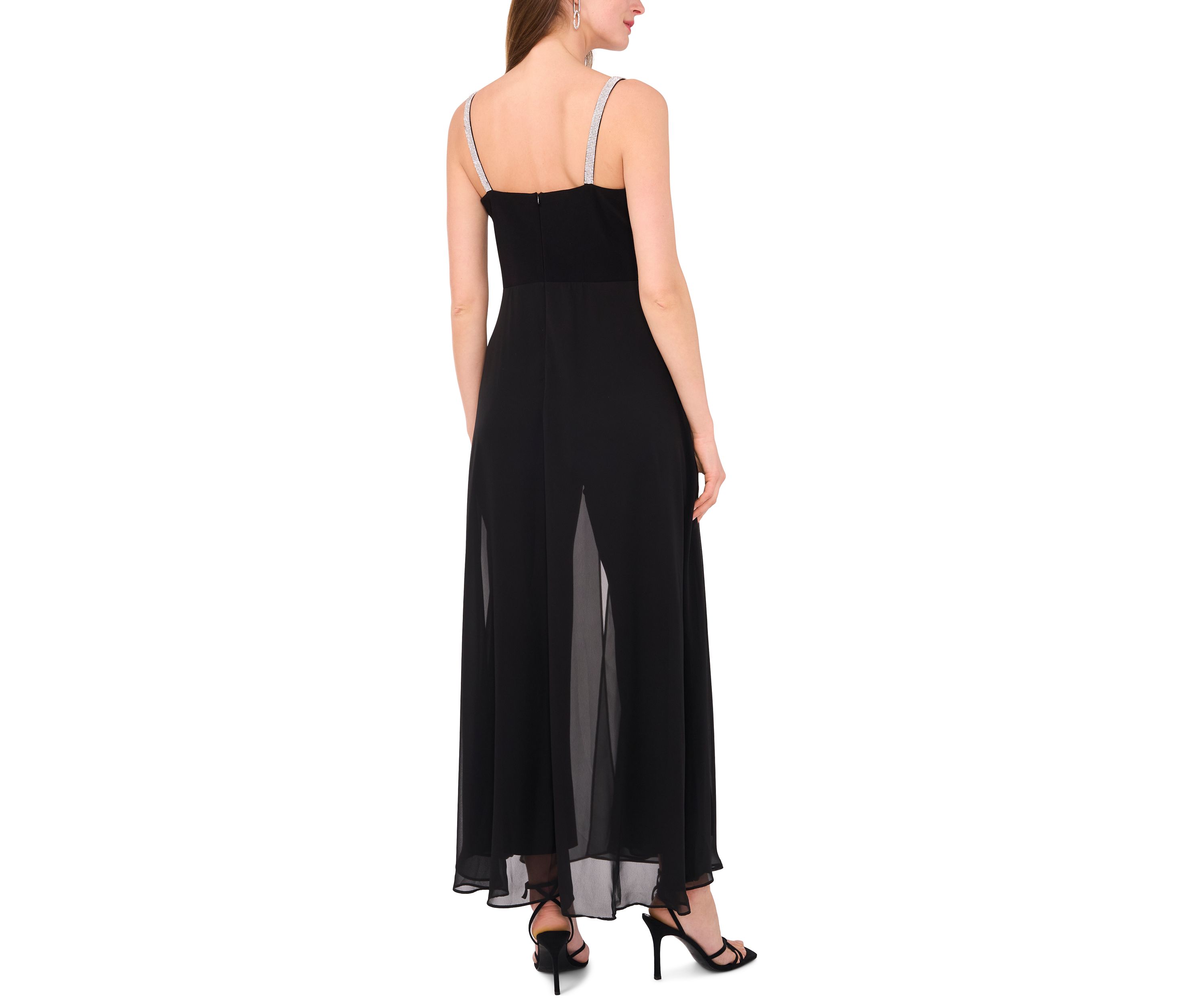 Womens Solid Sleeveless Jumpsuit