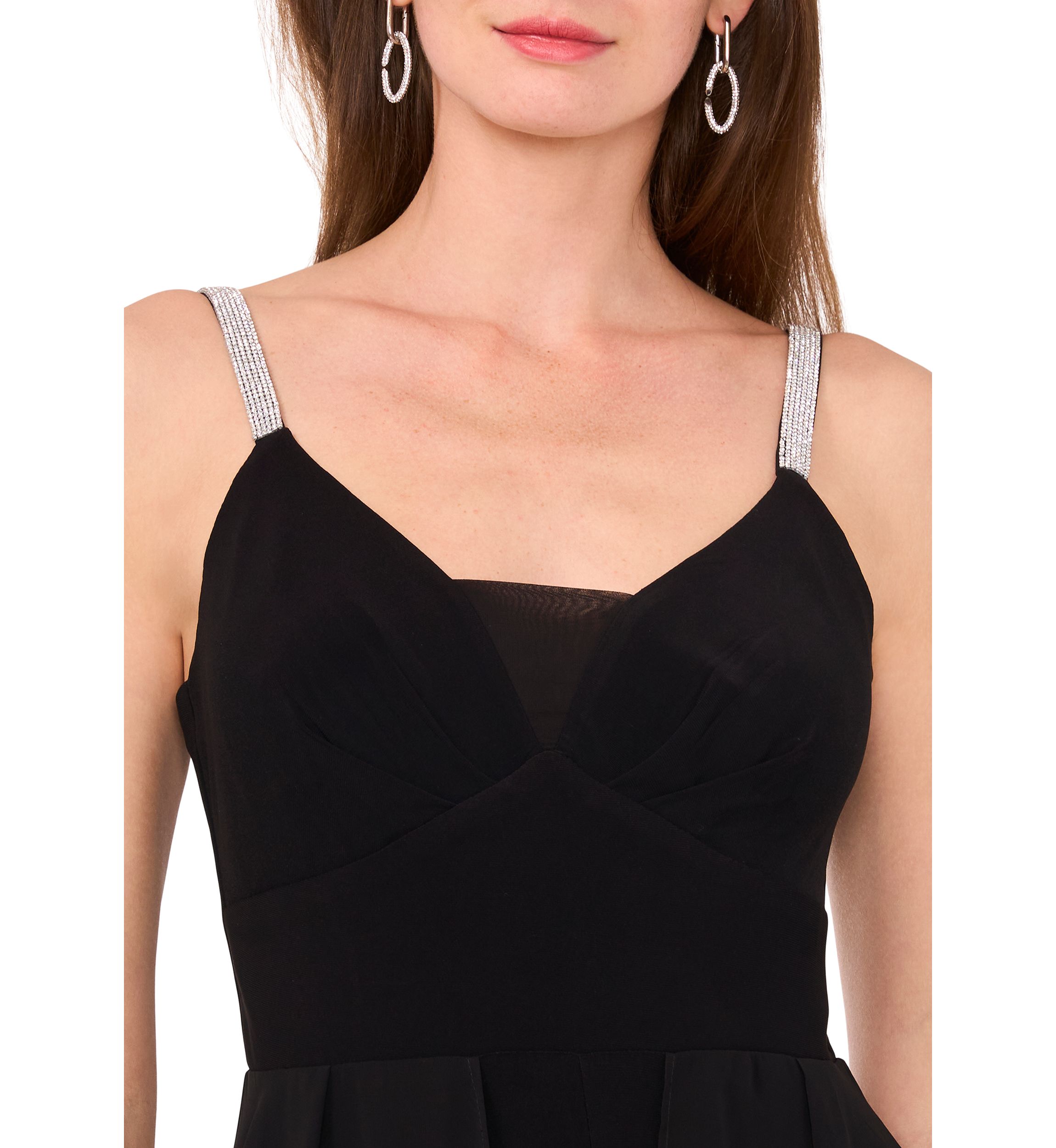 Womens Solid Sleeveless Jumpsuit