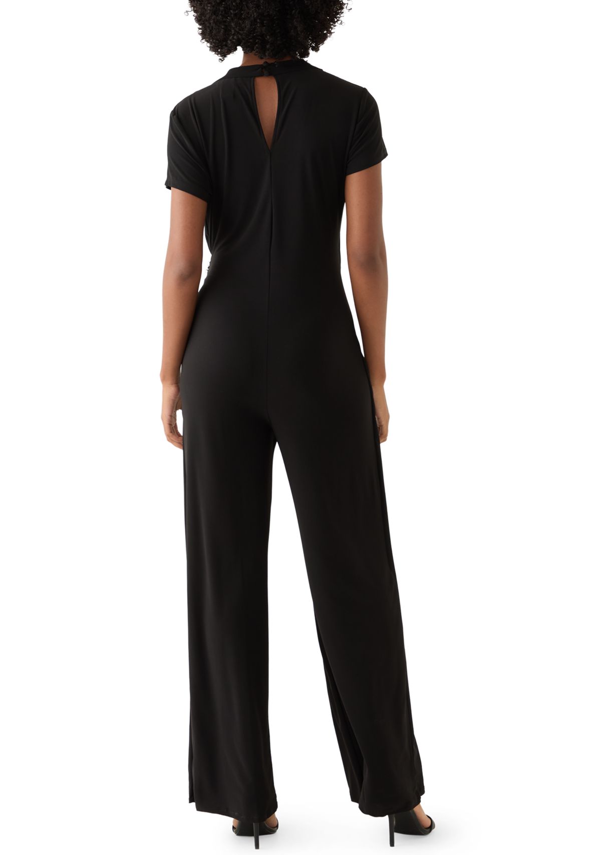 Womens V-Neck Jumpsuit