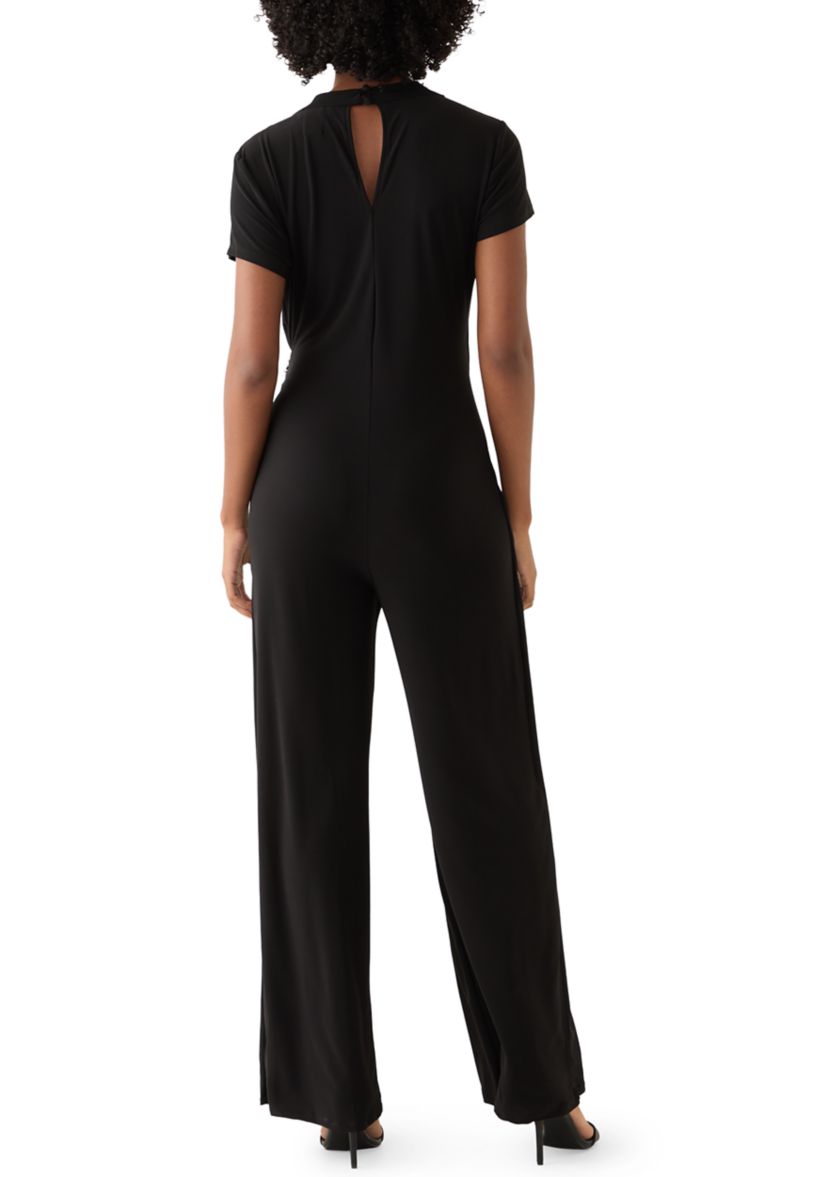 Womens V-Neck Jumpsuit
