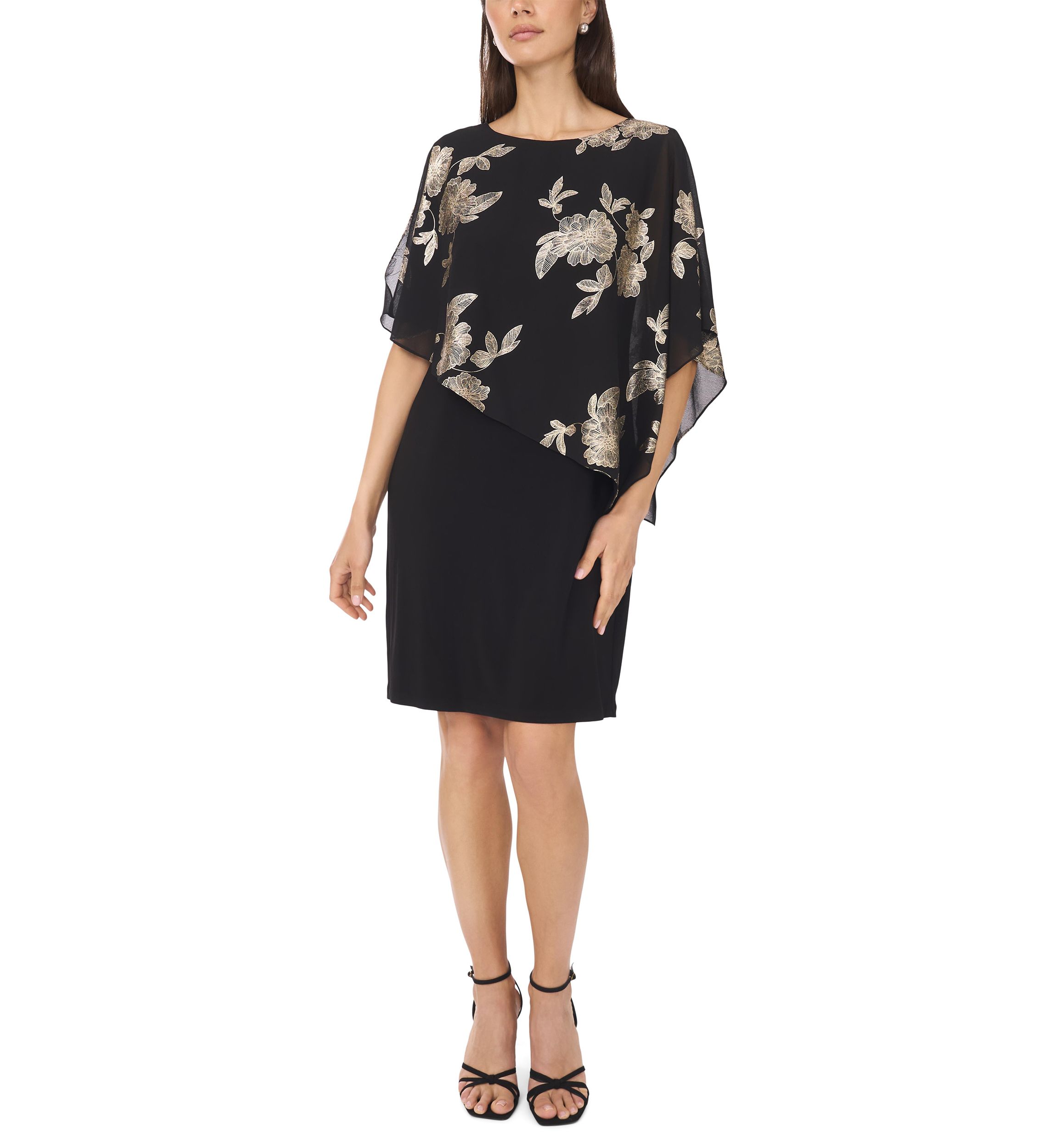 Womens Printed A-Line Dress
