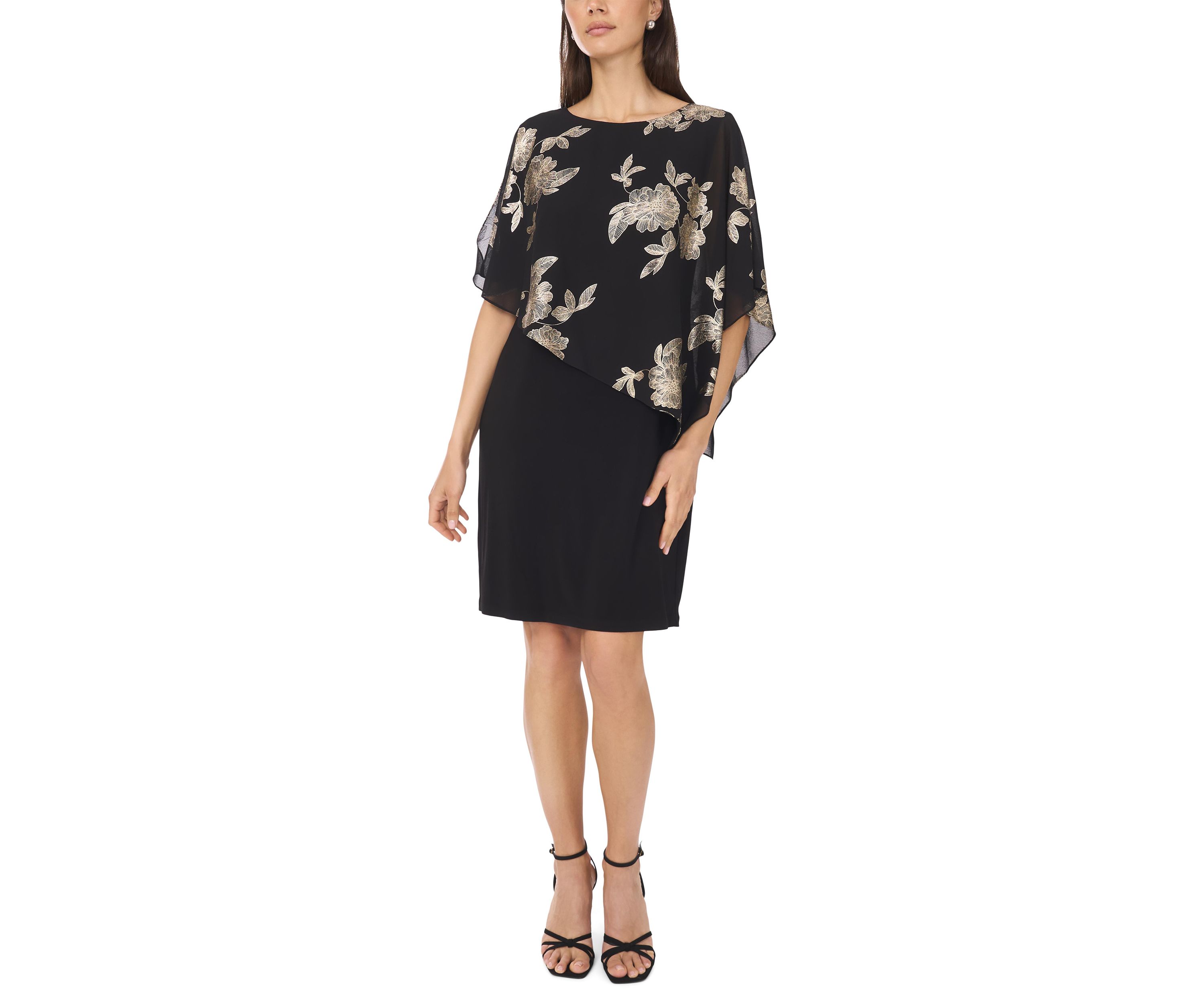Womens Printed A-Line Dress
