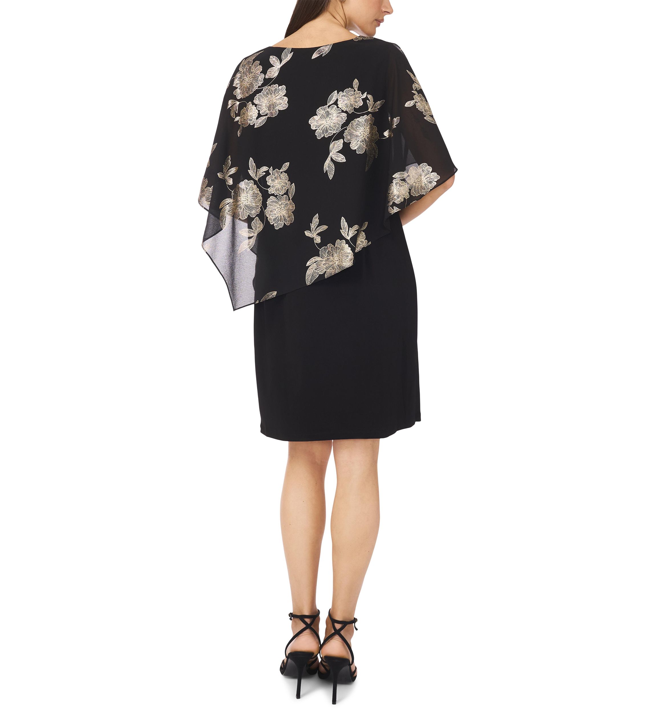 Womens Printed A-Line Dress