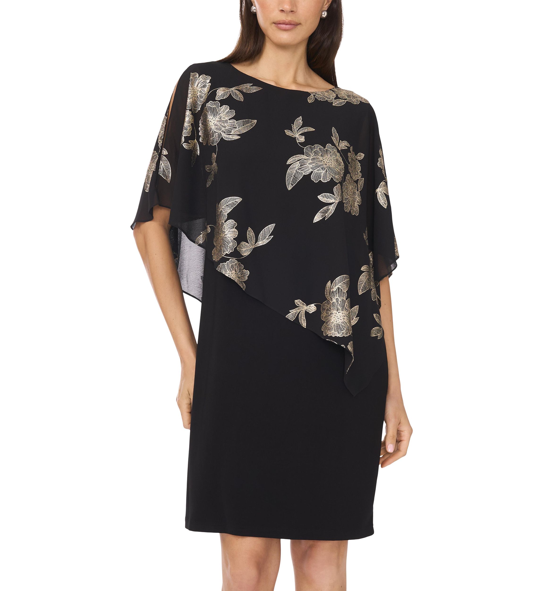 Womens Printed A-Line Dress
