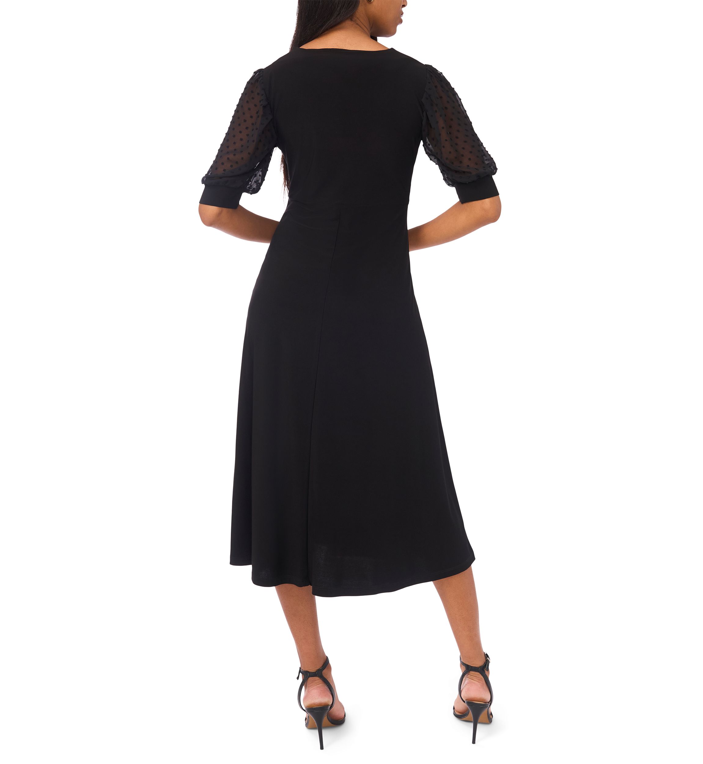 princess polly baby blue dress Black Plus Size Velvet Long Sleeve Maxi Dress | All main image 0