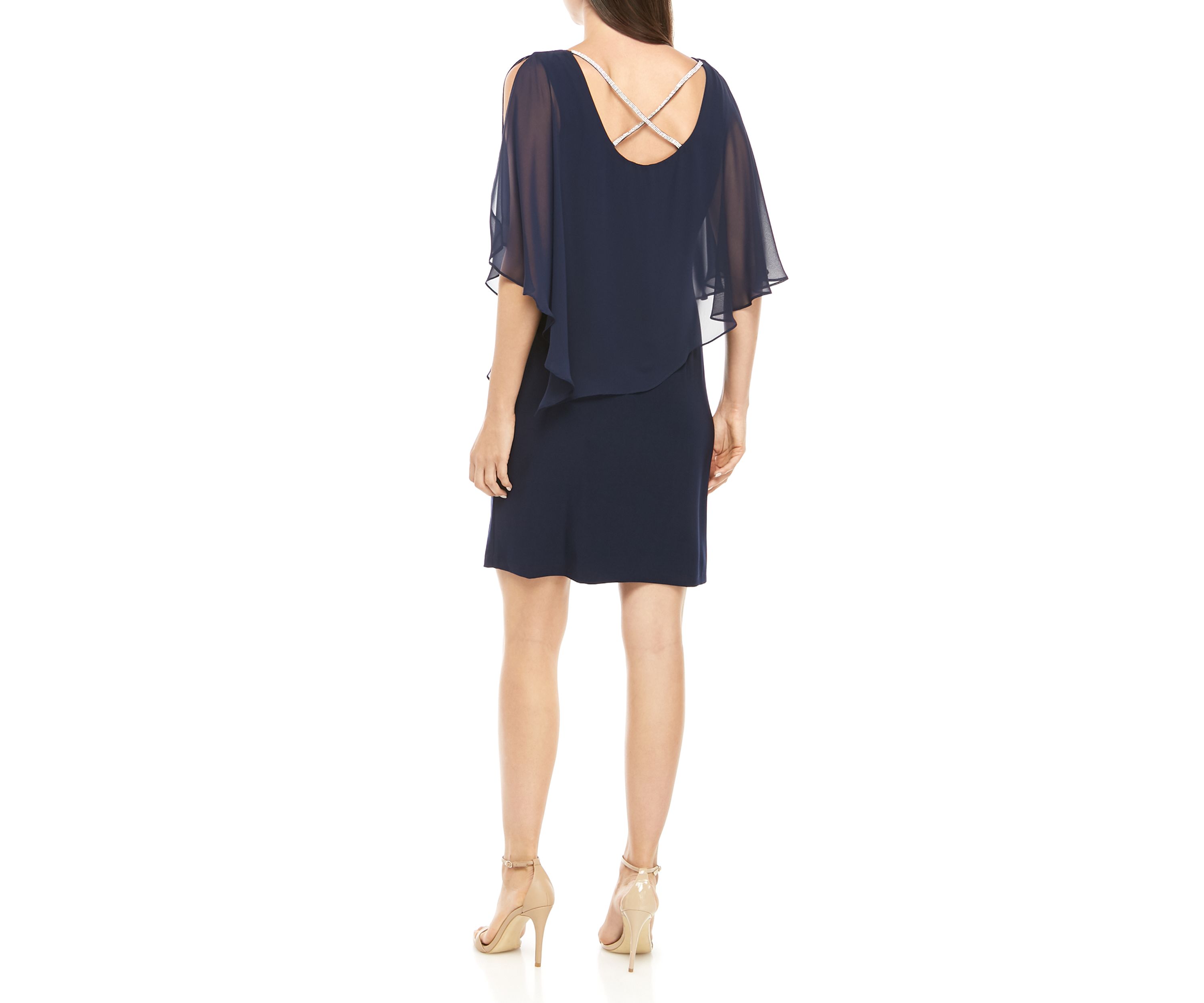 Womens Chiffon Popover Top