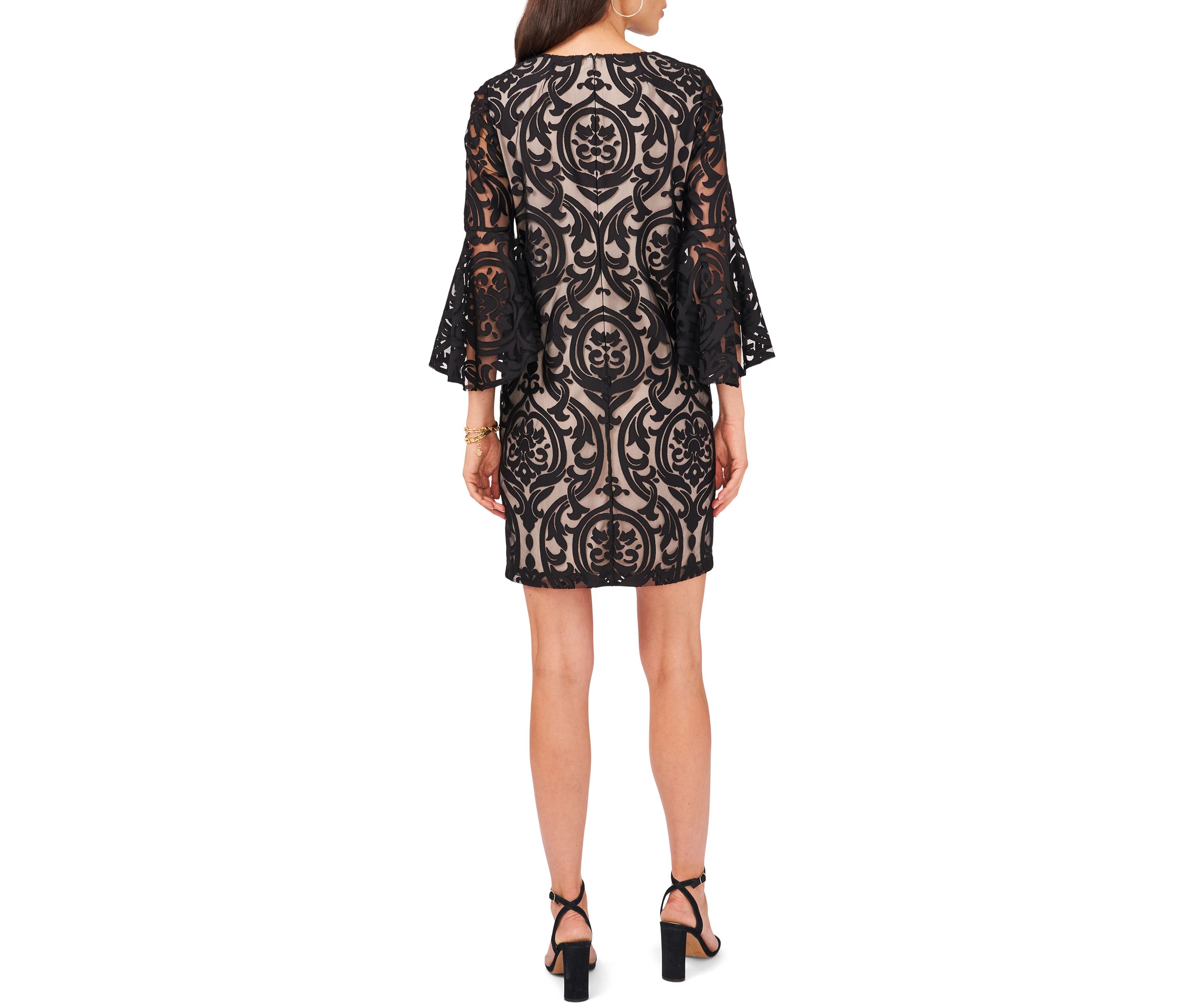 Womens Burnout Dress