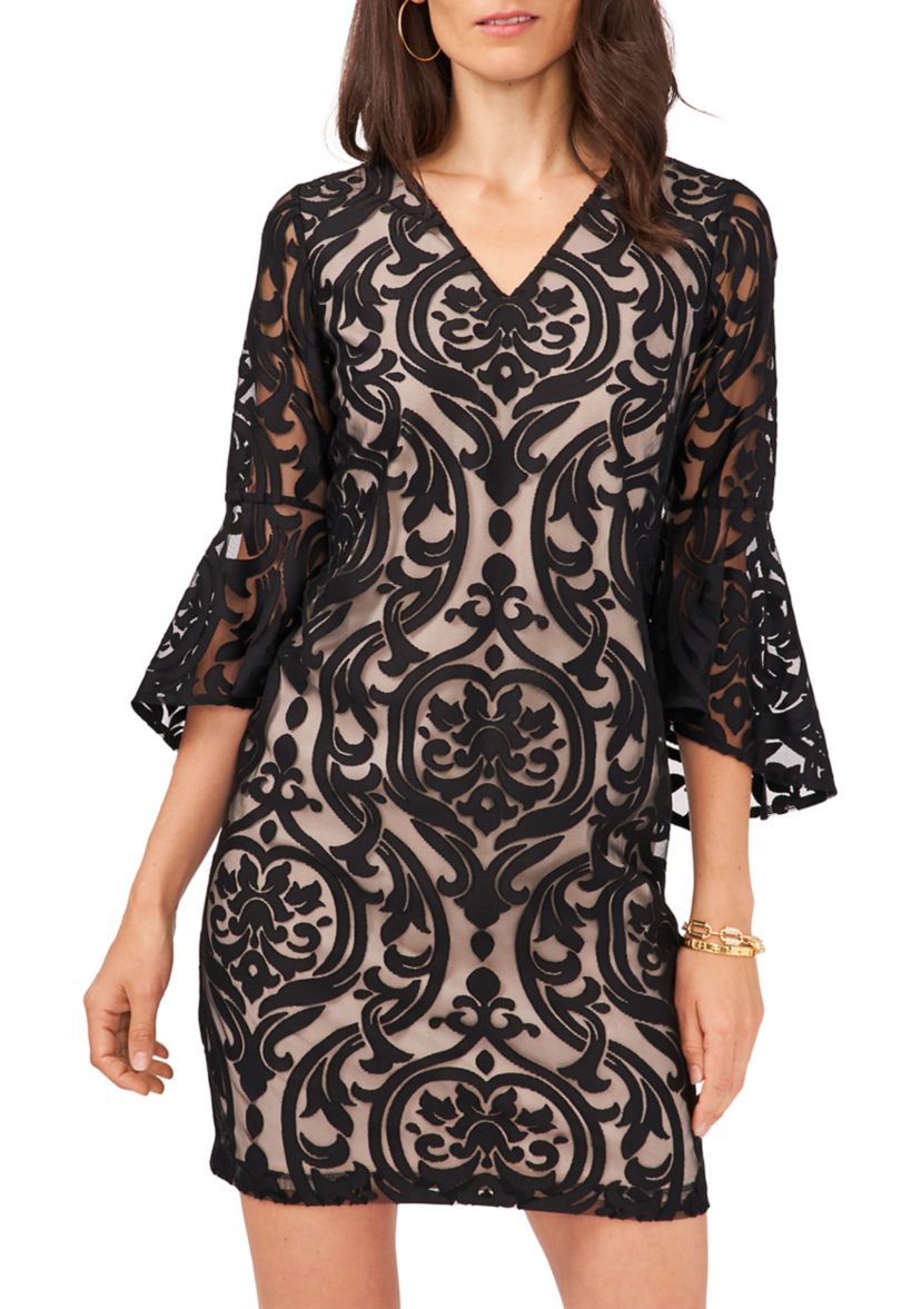 Womens Burnout Dress