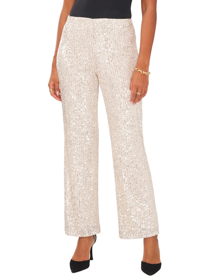 Womens Sequin Pants 